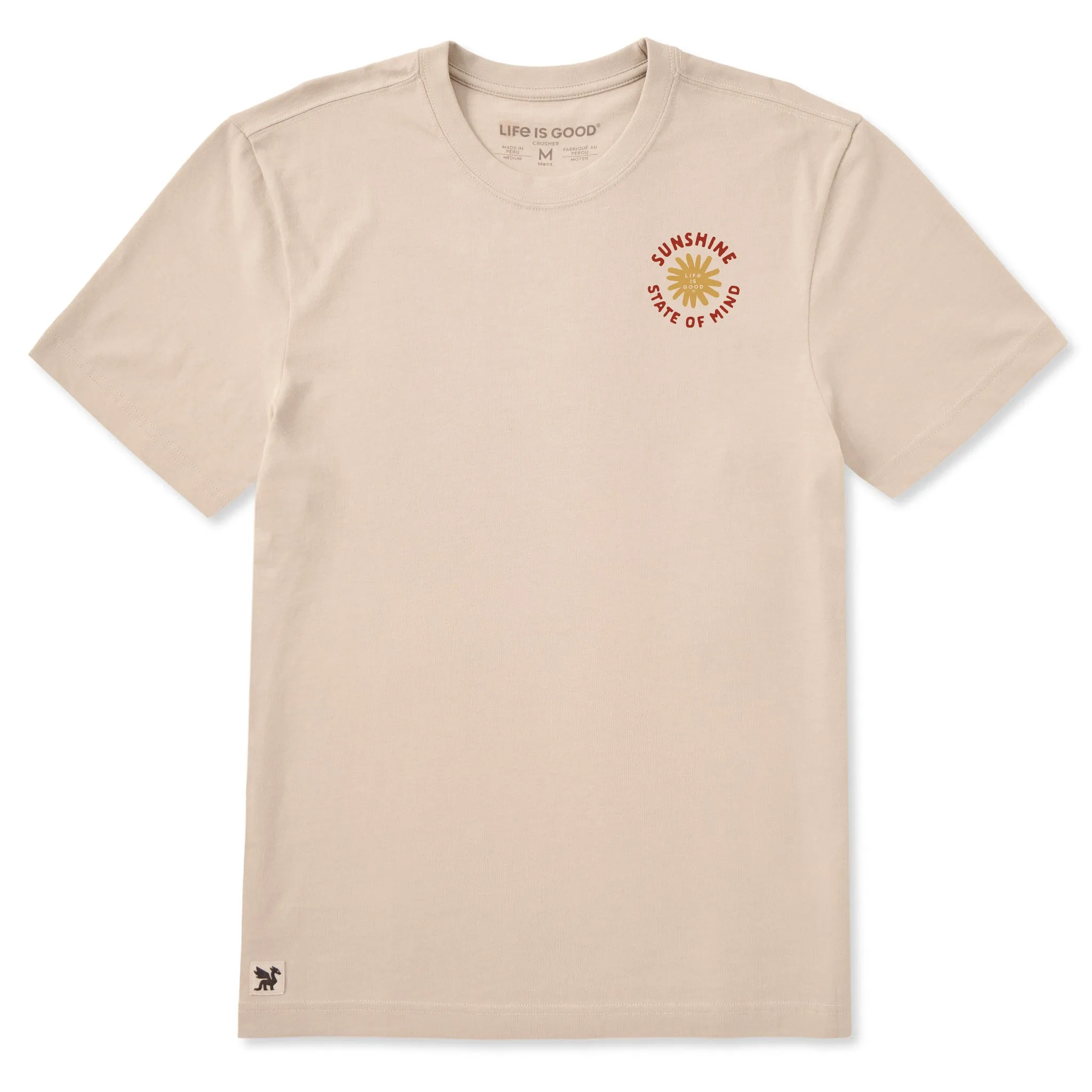 Men's Sunshine State of Mind Badge Short Sleeve Tee sold by Life is Good
