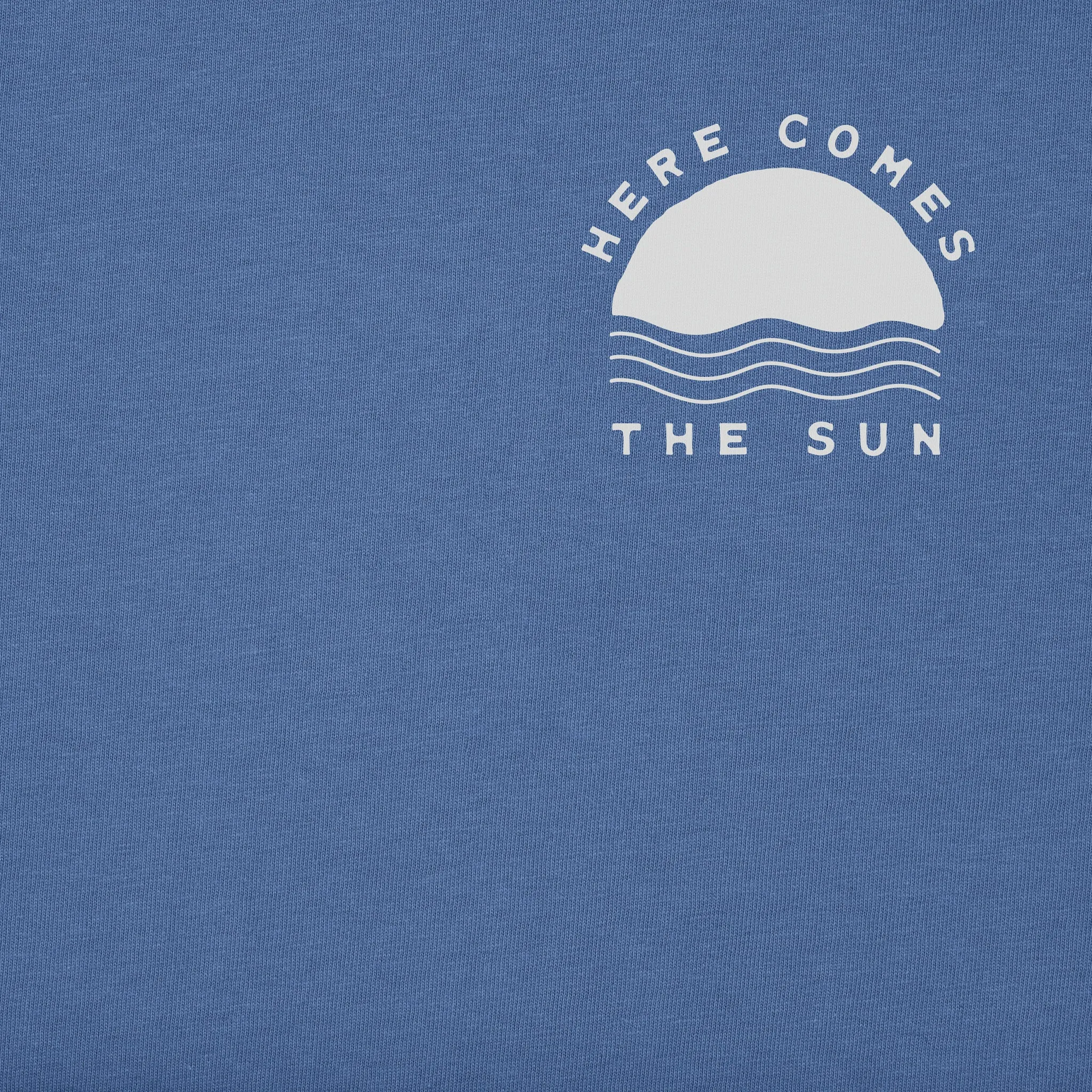 Men's Simple Here Comes the Sun Short Sleeve Tee sold by Life is Good product image thumbnail 4