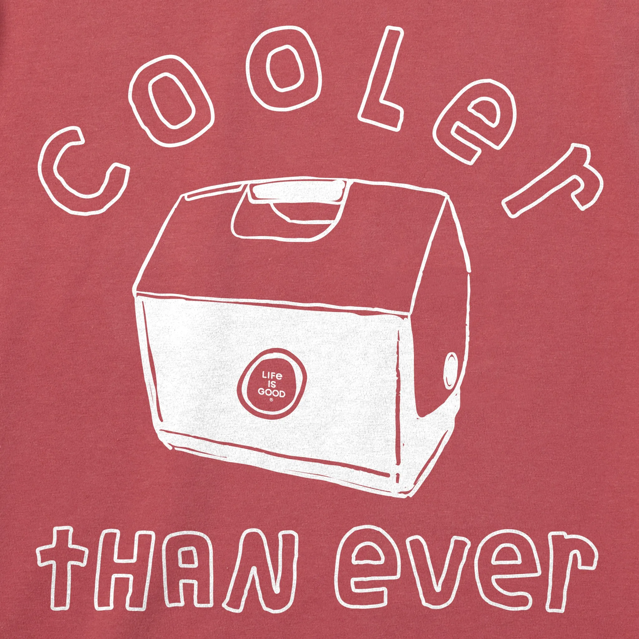 Men's Cooler Than Ever Short Sleeve Crusher Tee sold by Life is Good product image thumbnail 2