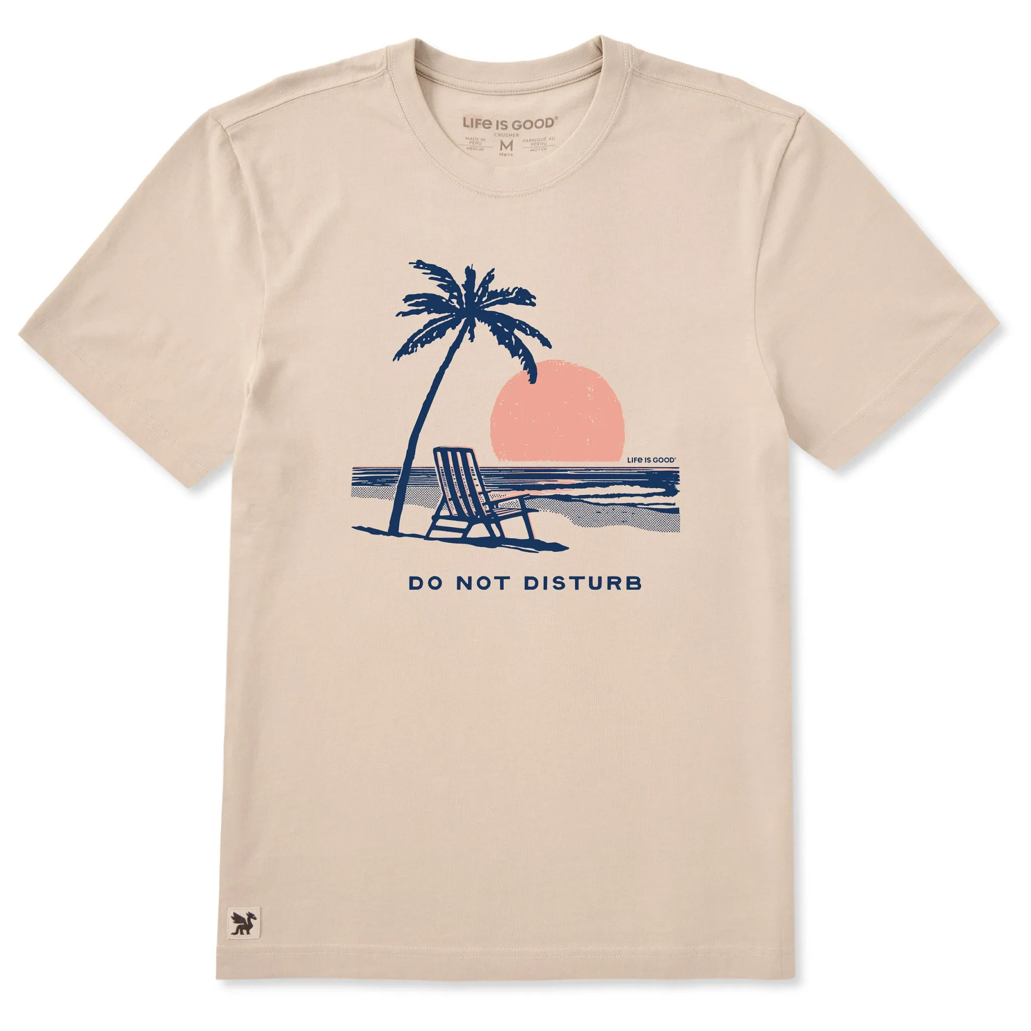 Men's Do Not Disturb Short Sleeve Tee sold by Life is Good