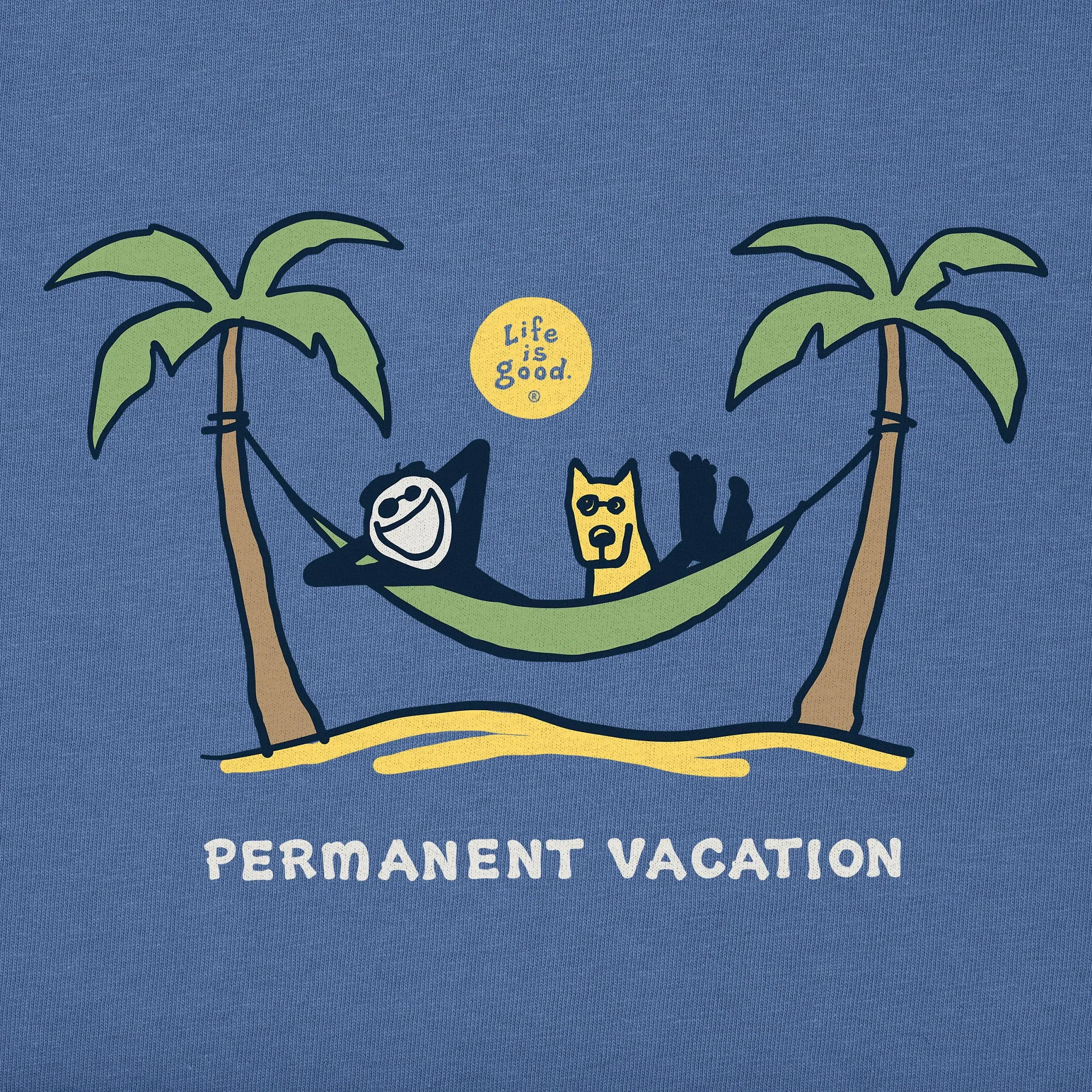 Women's Permanent Vacation Jake Short Sleeve Tee sold by Life is Good product image thumbnail 4
