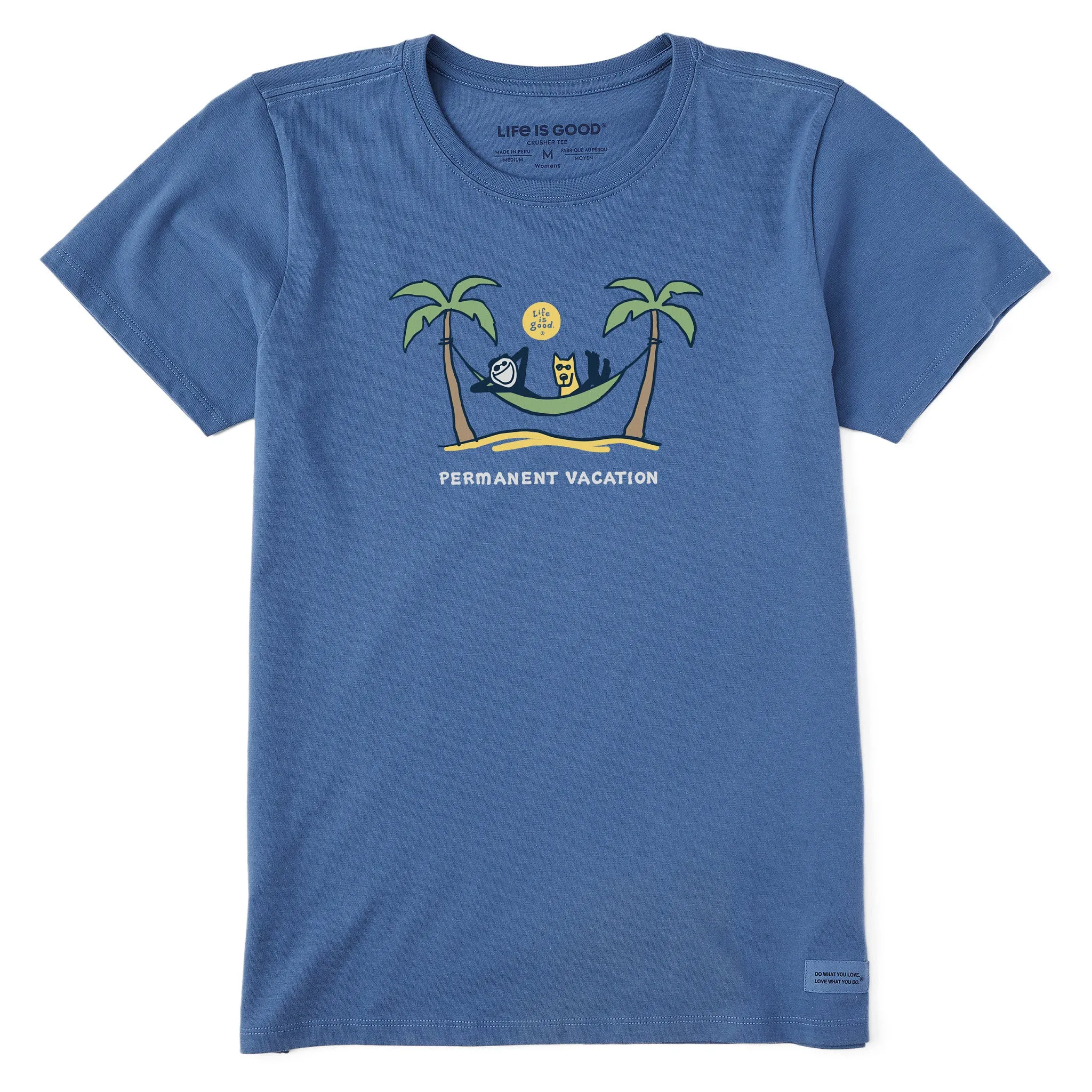 Women's Permanent Vacation Jake Short Sleeve Tee sold by Life is Good