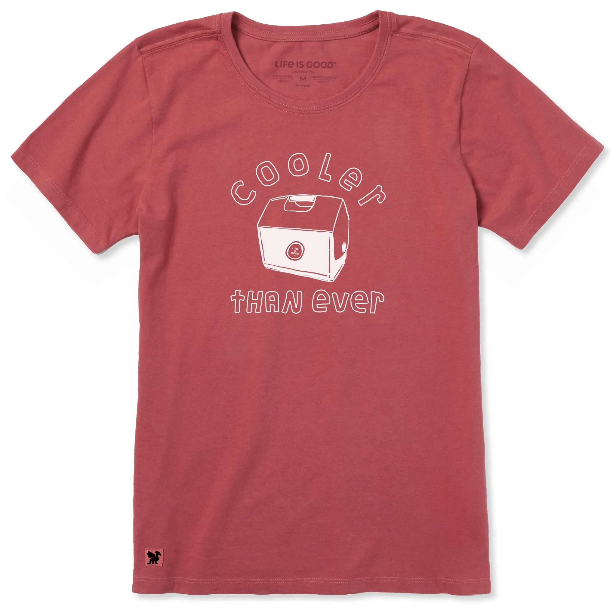 Women's Cooler Than Ever Short Sleeve Crusher Tee sold by Life is Good