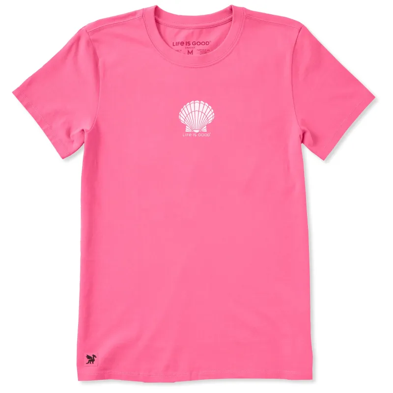 Women's Simple Seashell Short Sleeve Crusher Tee made by Life is Good