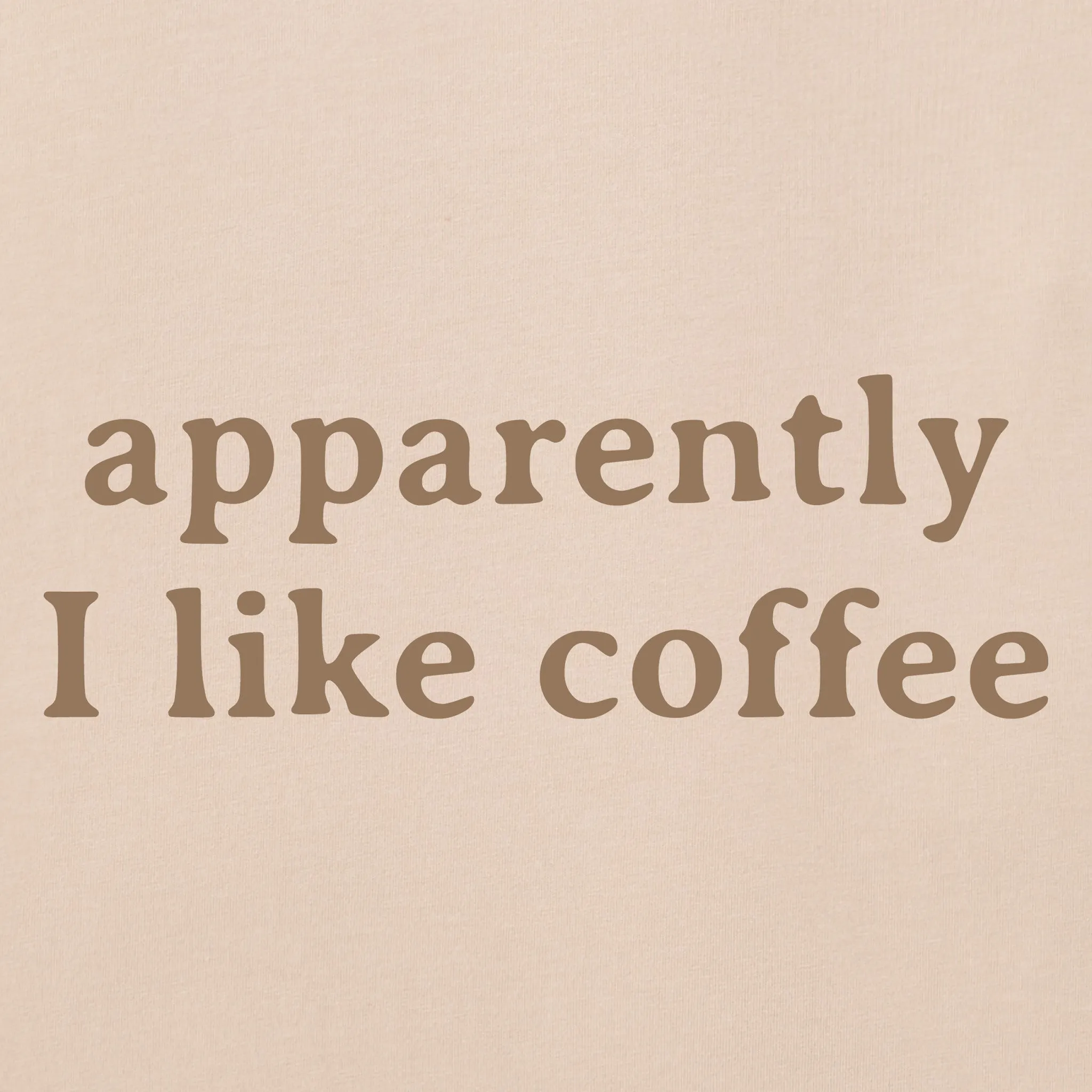 Men's Apparently I Like Coffee Short Sleeve Crusher Tee sold by Life is Good product image thumbnail 2