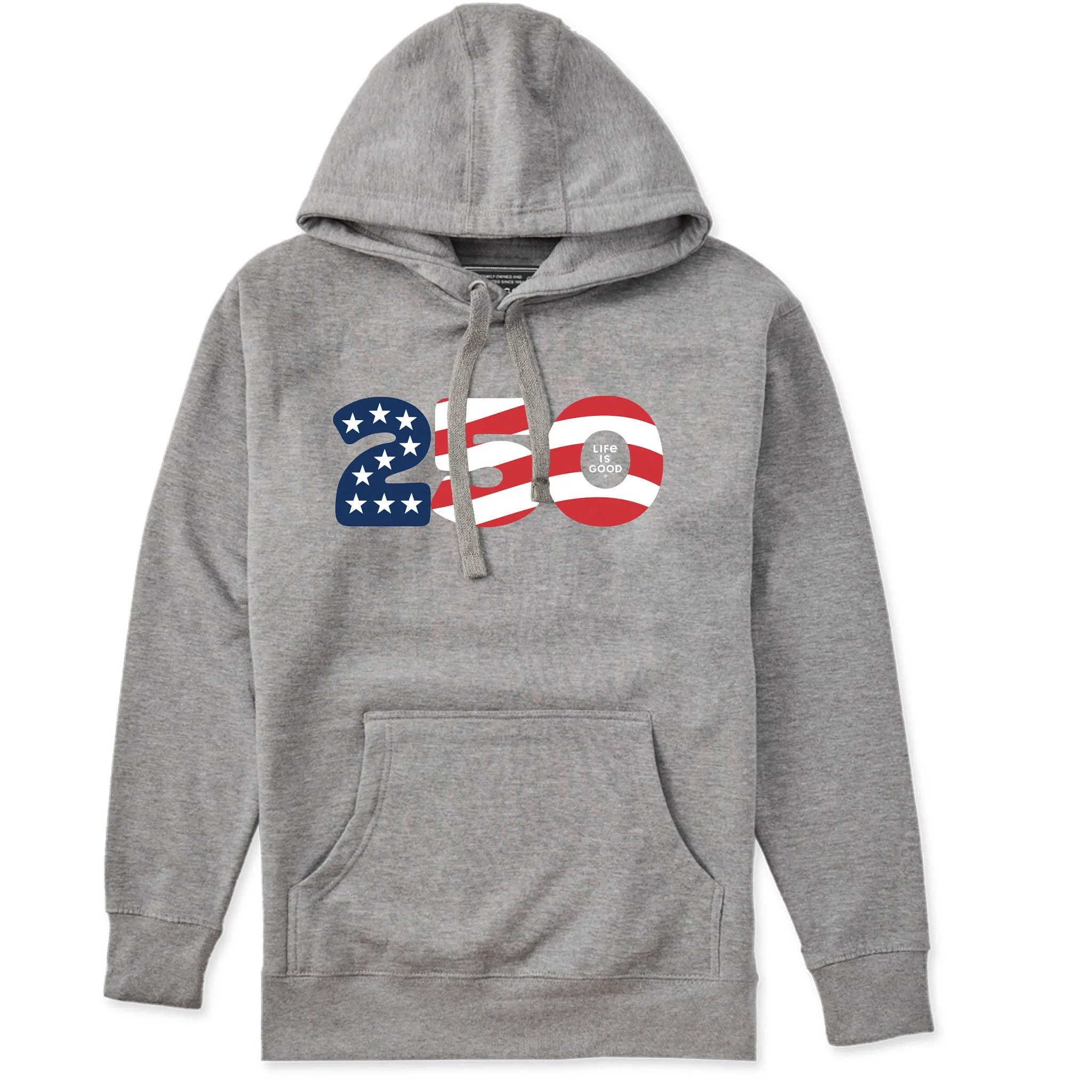 Adult Unisex 250 Flag Every Wear Hoodie Sweatshirt sold by Life is Good product image thumbnail 3
