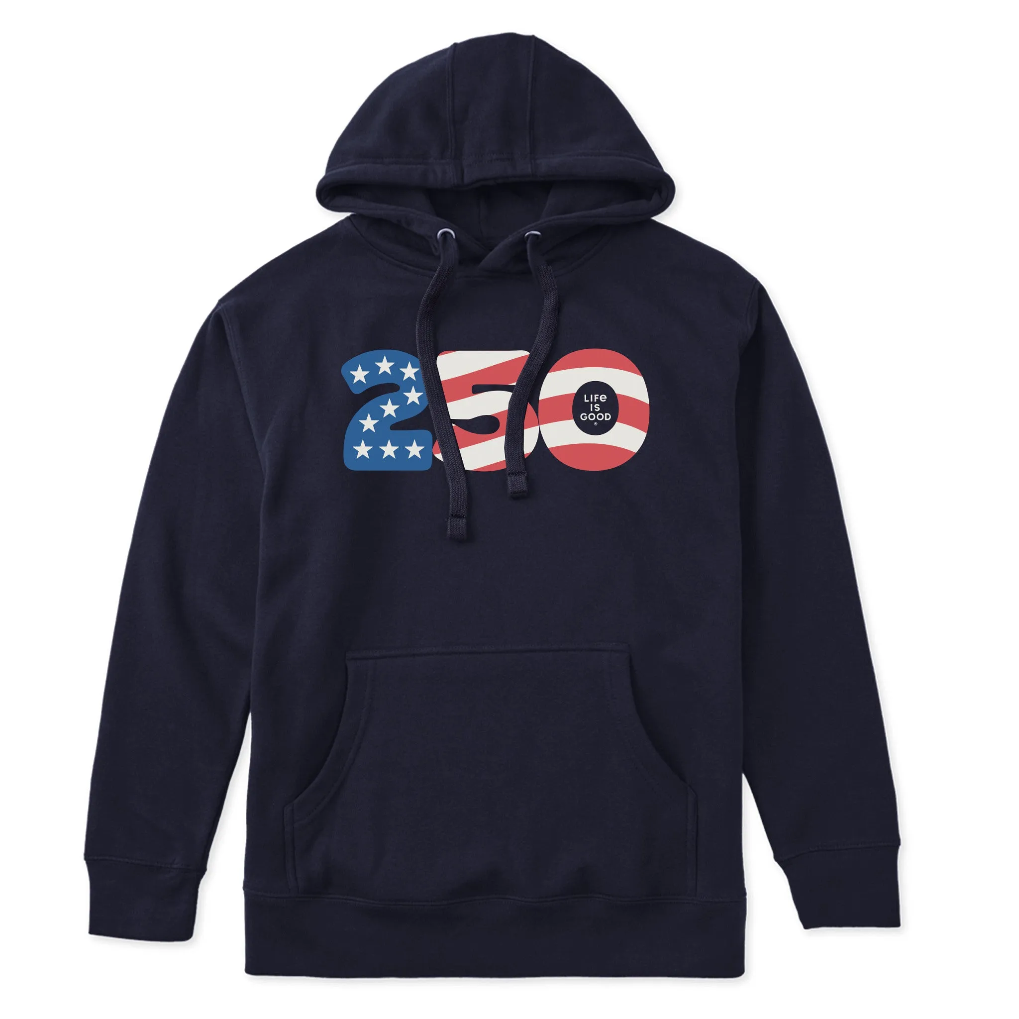 Adult Unisex 250 Flag Every Wear Hoodie Sweatshirt sold by Life is Good product image thumbnail 5