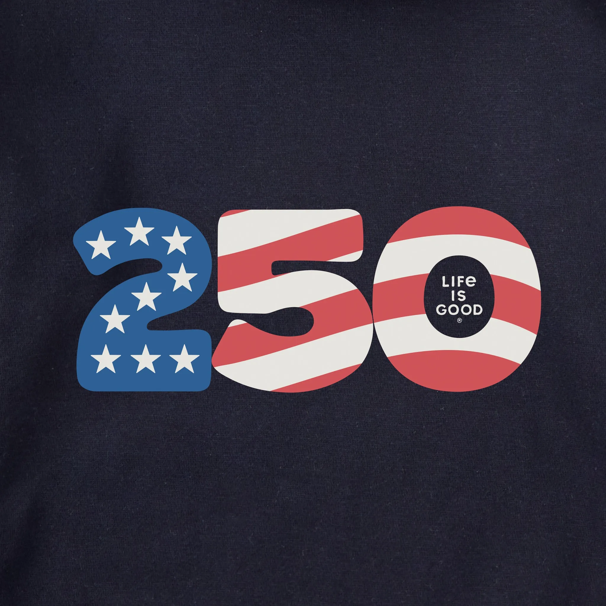 Adult Unisex 250 Flag Every Wear Hoodie Sweatshirt sold by Life is Good product image thumbnail 2