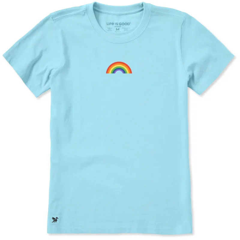Women's Mini Rainbow Short Sleeve Crusher Tee made by Life is Good