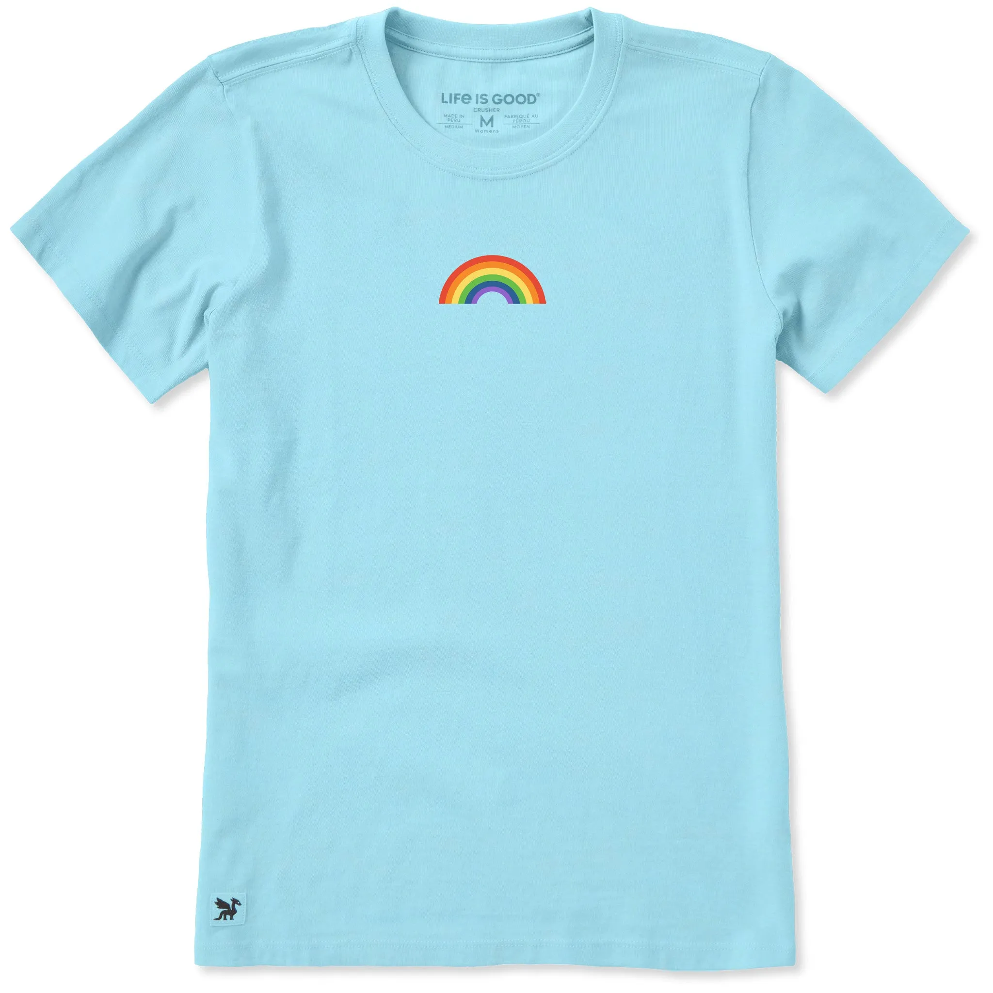 Women's Mini Rainbow Short Sleeve Crusher Tee sold by Life is Good