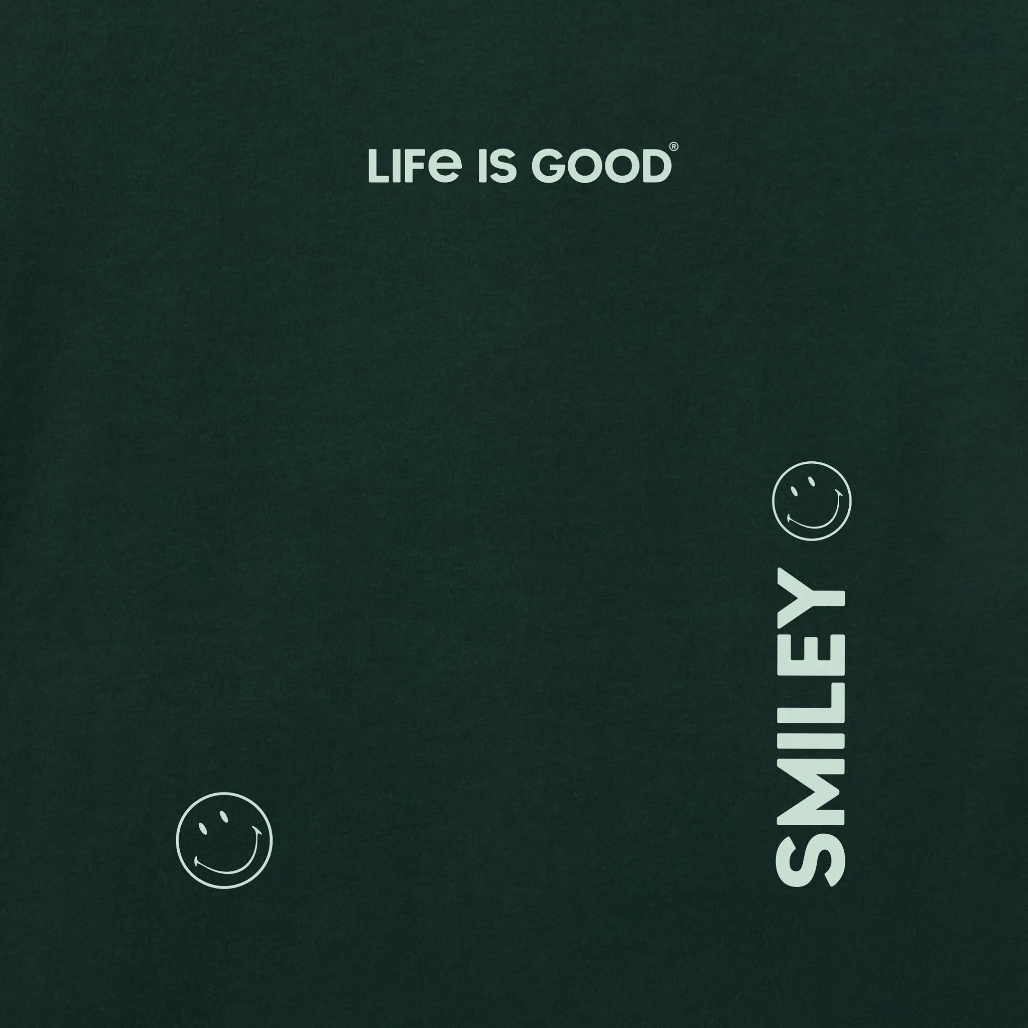 Men's LIG x Smiley Be Kind Short Sleeve Crusher Tee sold by Life is Good product image thumbnail 2