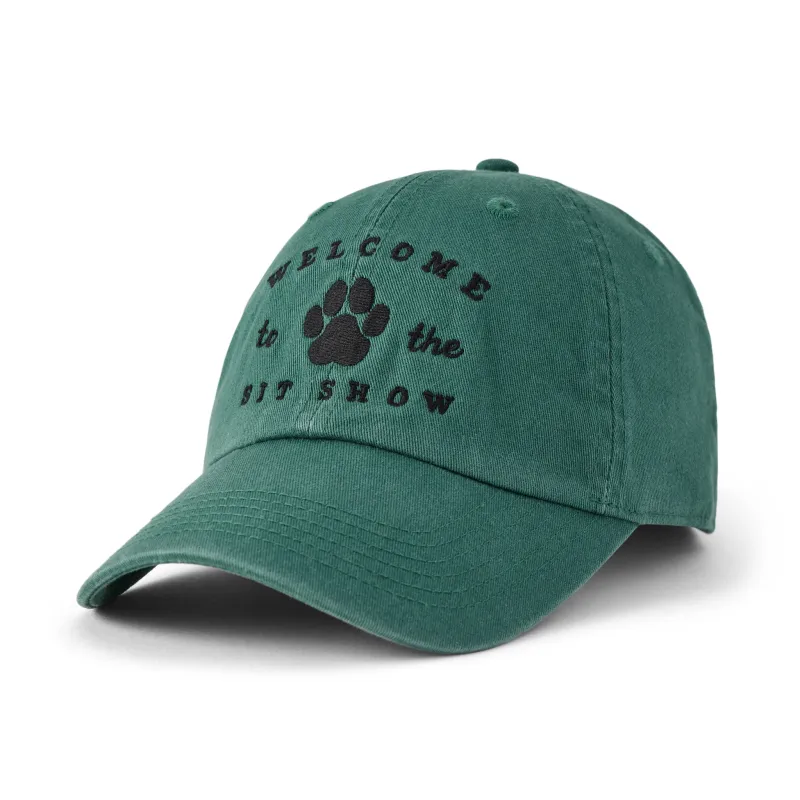 Adult Unisex Embroidered Sit Show Chill Cap made by Life is Good