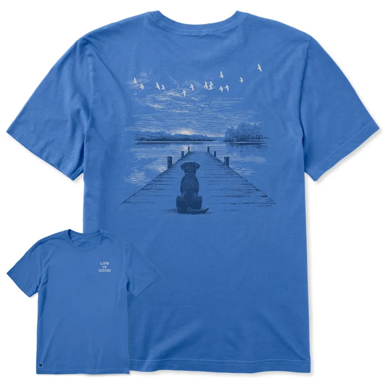 Men's Dockside Companion Short Sleeve Crusher-LITE Tee made by Life is Good