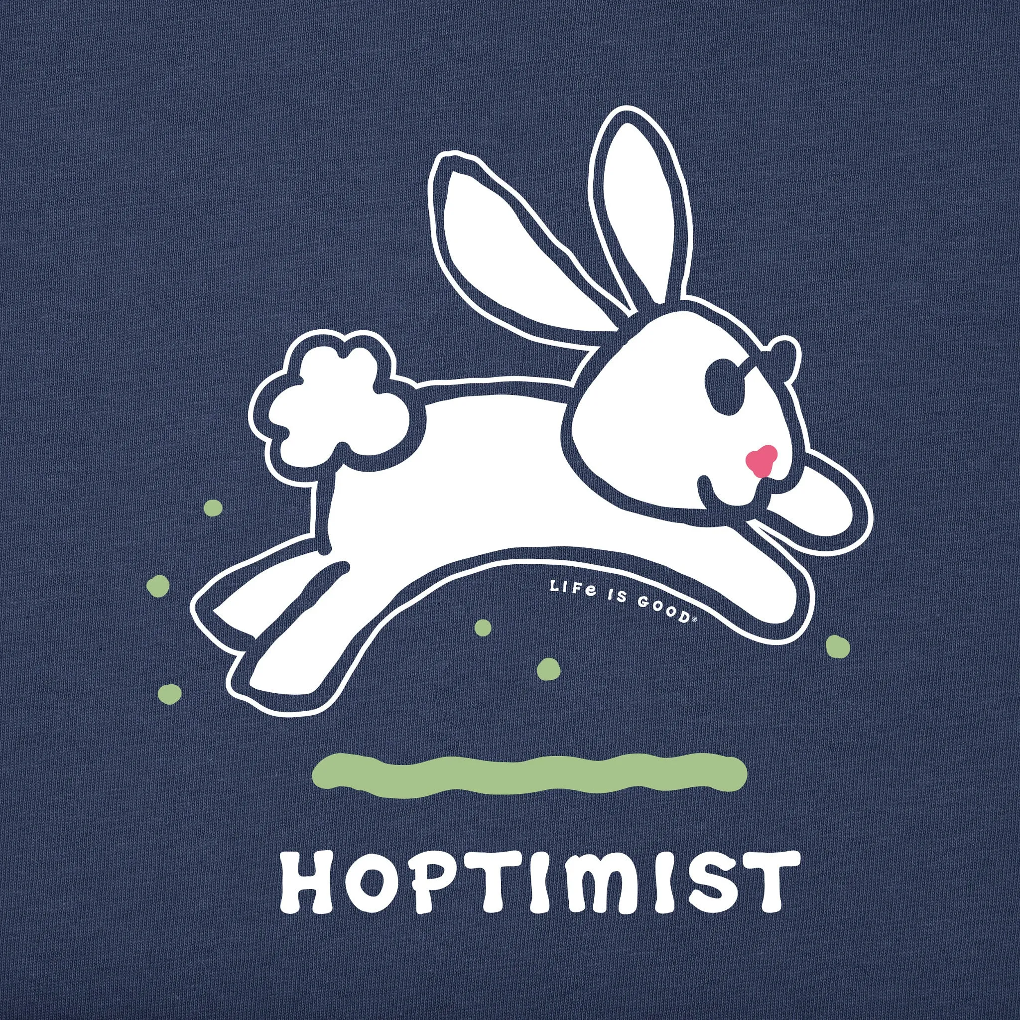 Men's Hoptimist Bunny Short Sleeve Tee sold by Life is Good product image thumbnail 4