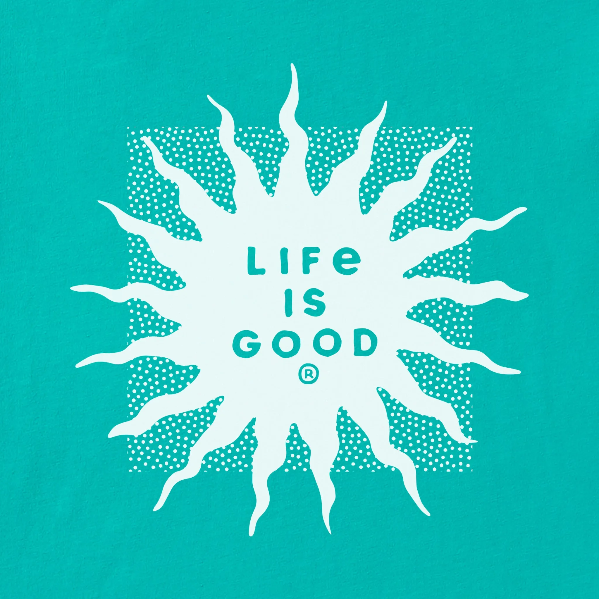 Men's Celestial Sunburst Short Sleeve Crusher Tee sold by Life is Good product image thumbnail 2