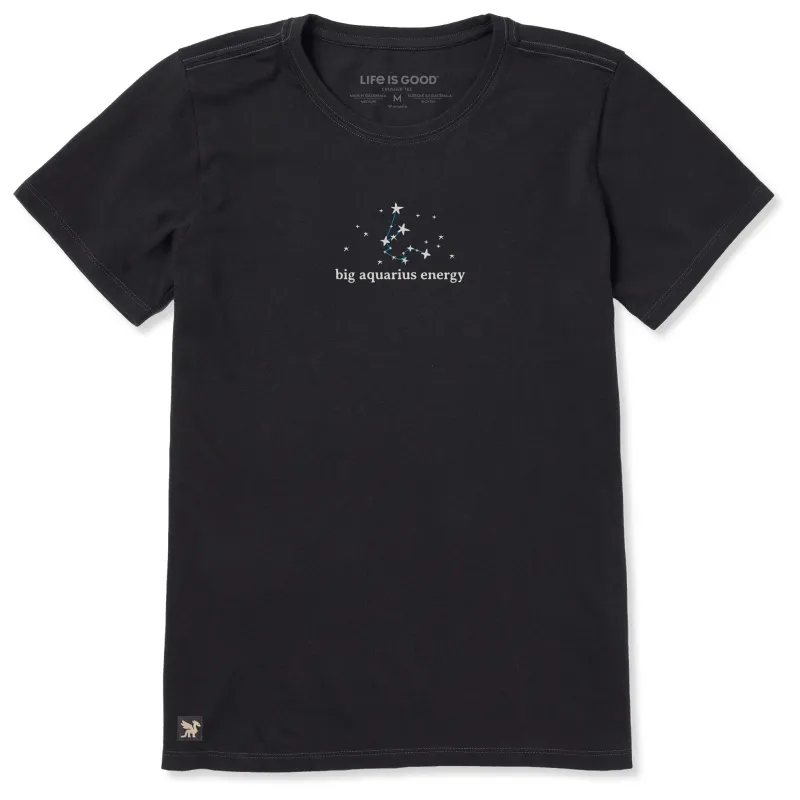 Women's Big Aquarius Energy Short Sleeve Tee made by Life is Good
