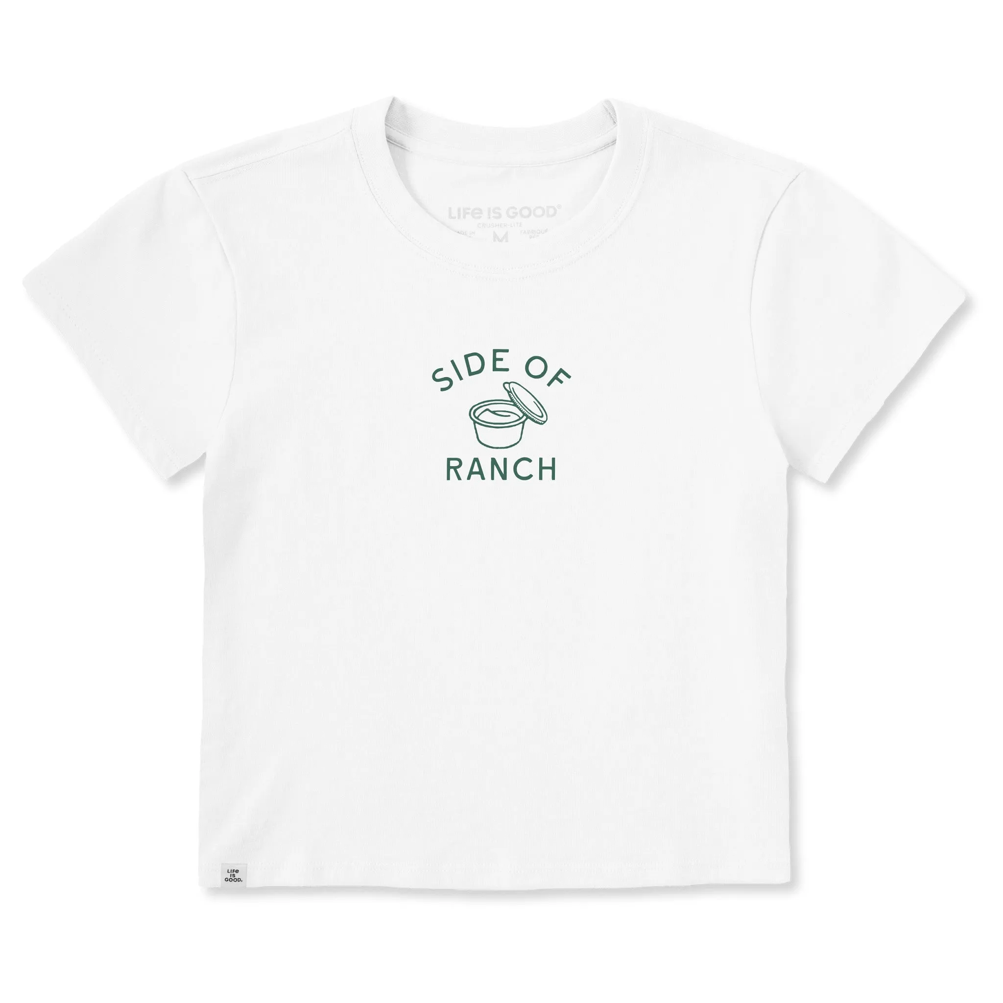 Women's Side of Ranch Crusher-LITE Shrunken Tee sold by Life is Good