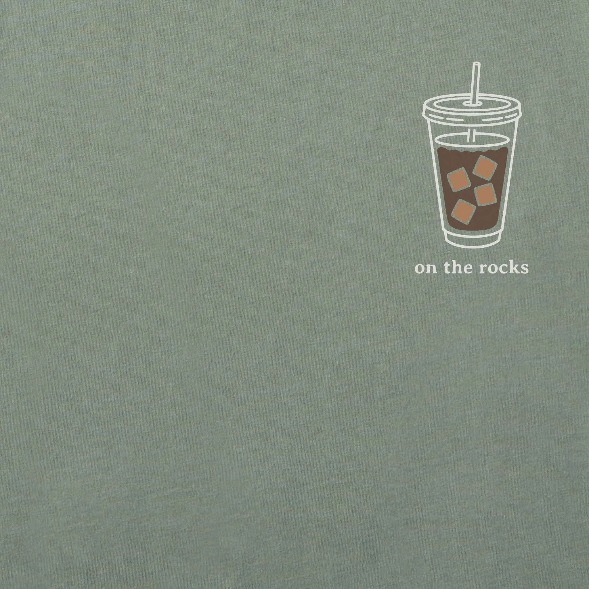 Men's On the Rocks Iced Coffee Short Sleeve Tee sold by Life is Good product image thumbnail 4