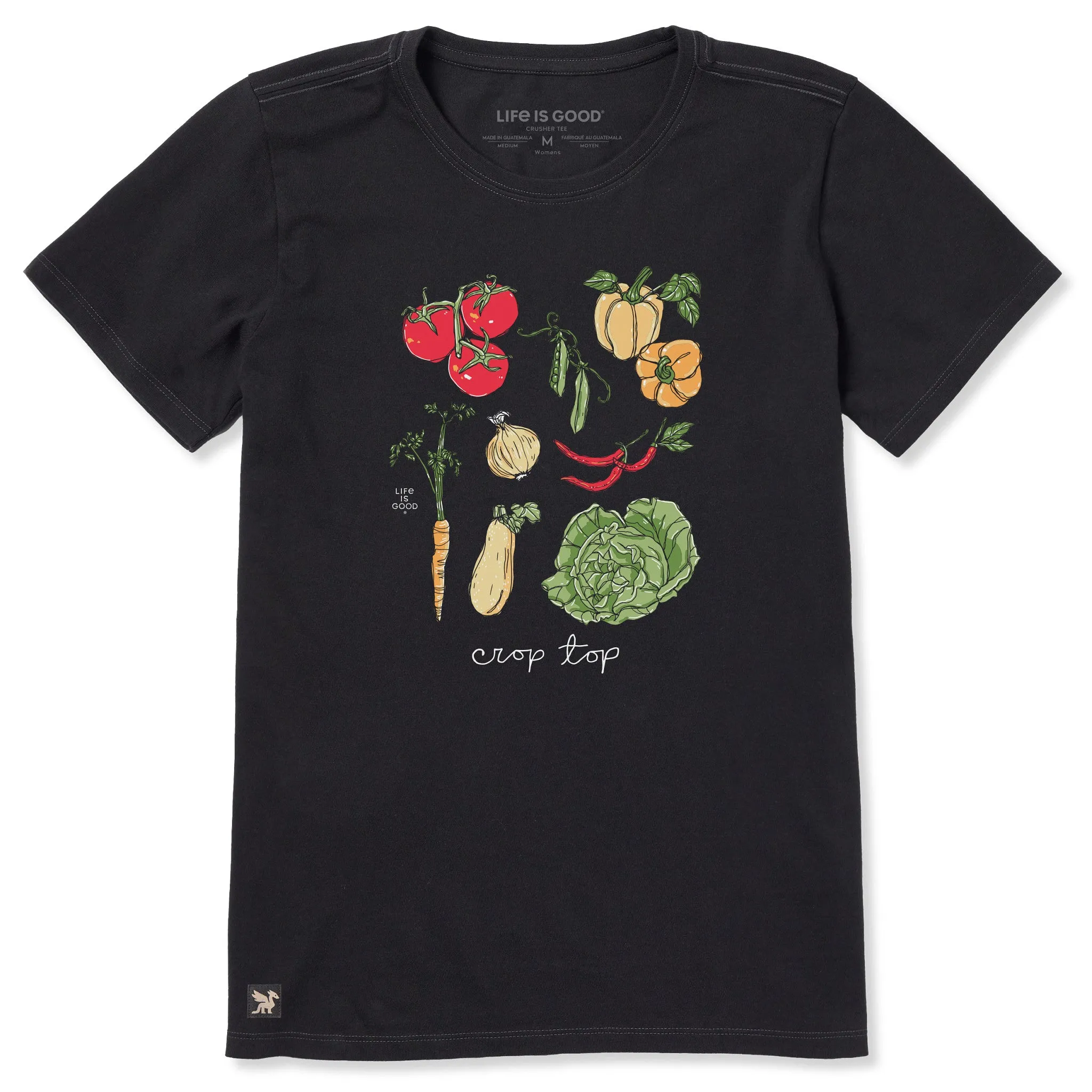 Women's Crop Top Medley Short Sleeve Tee sold by Life is Good