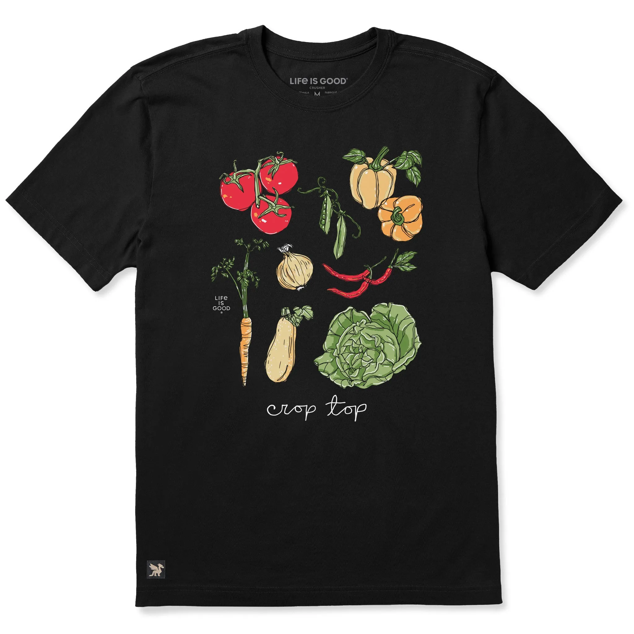 Men's Crop Top Medley Short Sleeve Tee sold by Life is Good