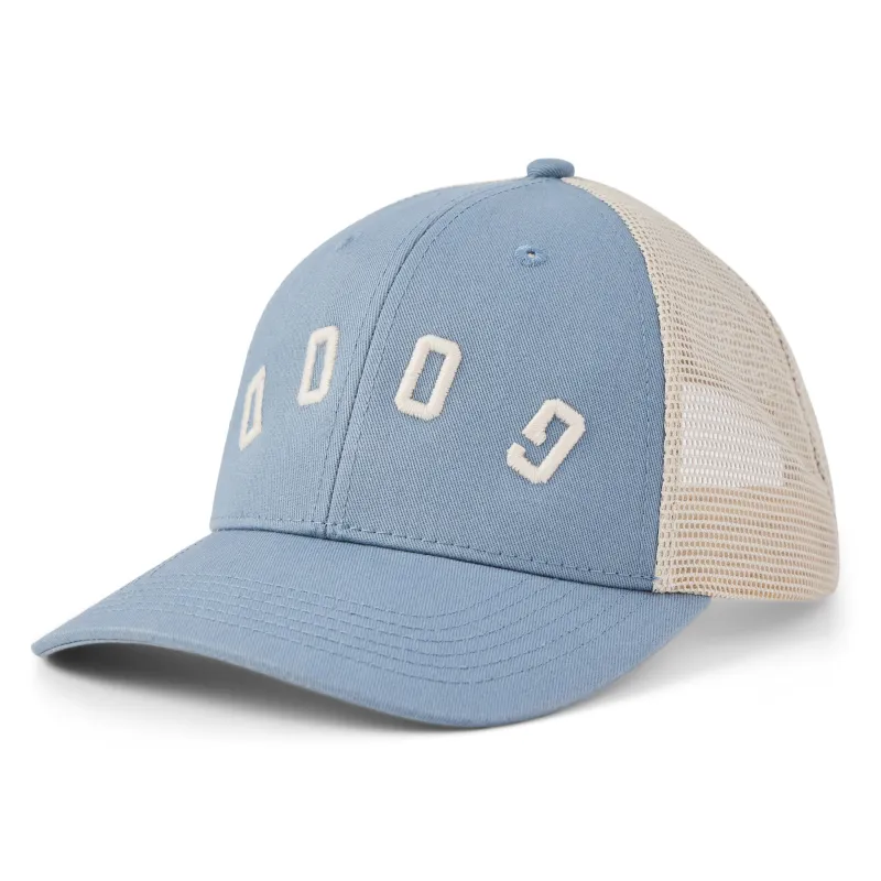 Adult Unisex Upside Down Good Trucker made by Life is Good