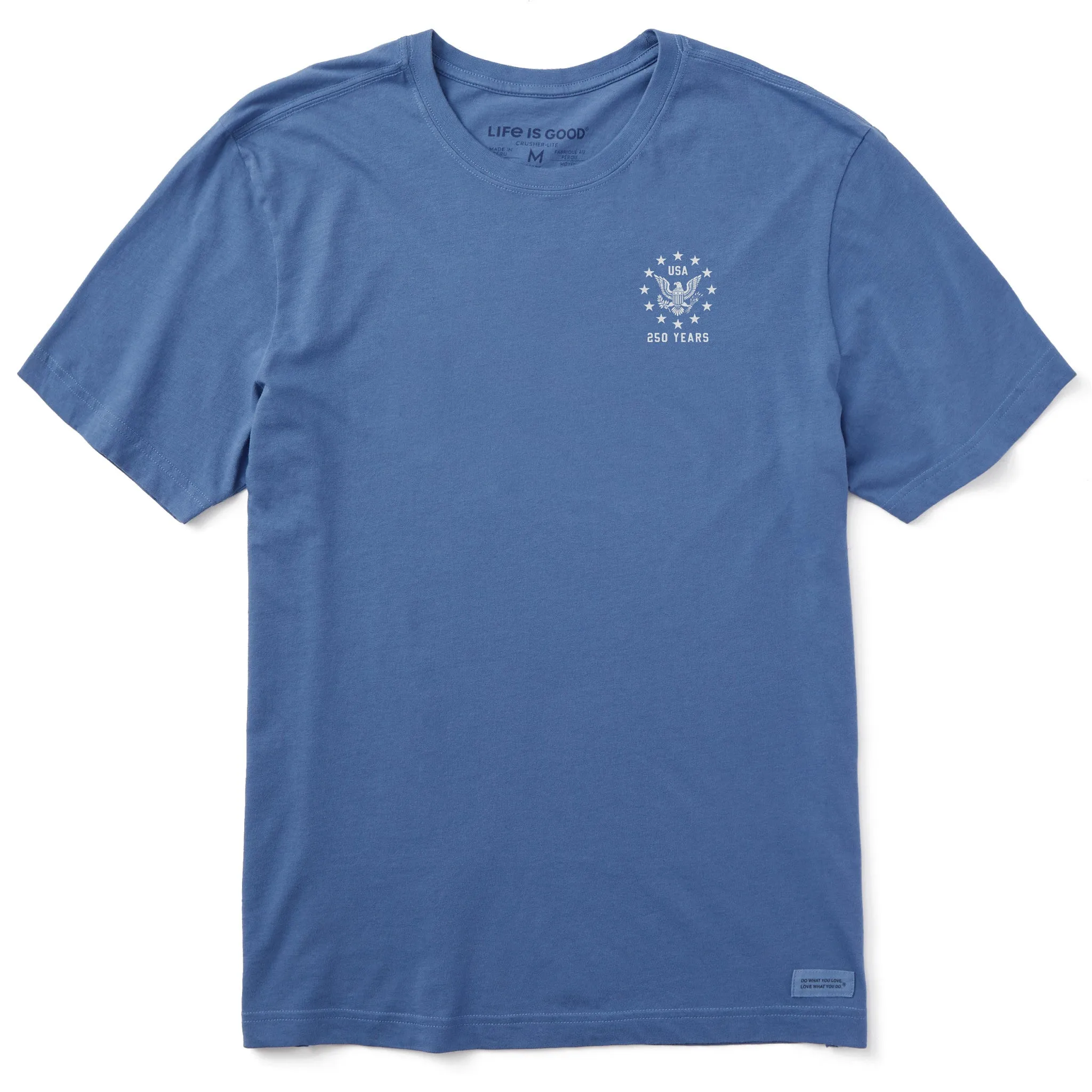 Men's 250 Years Eagle Short Sleeve Tee sold by Life is Good