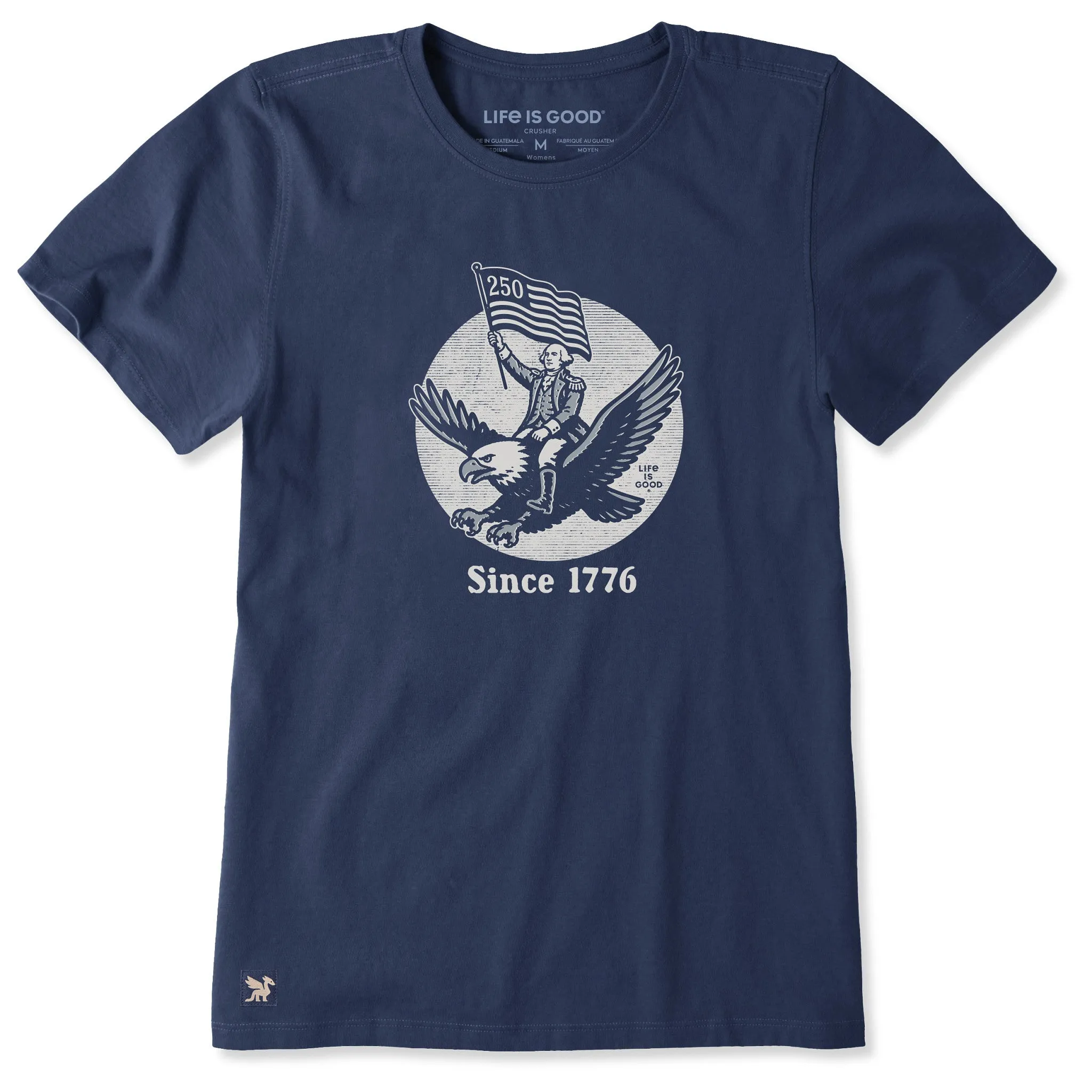Women's George Washington Eagle Short Sleeve Tee sold by Life is Good