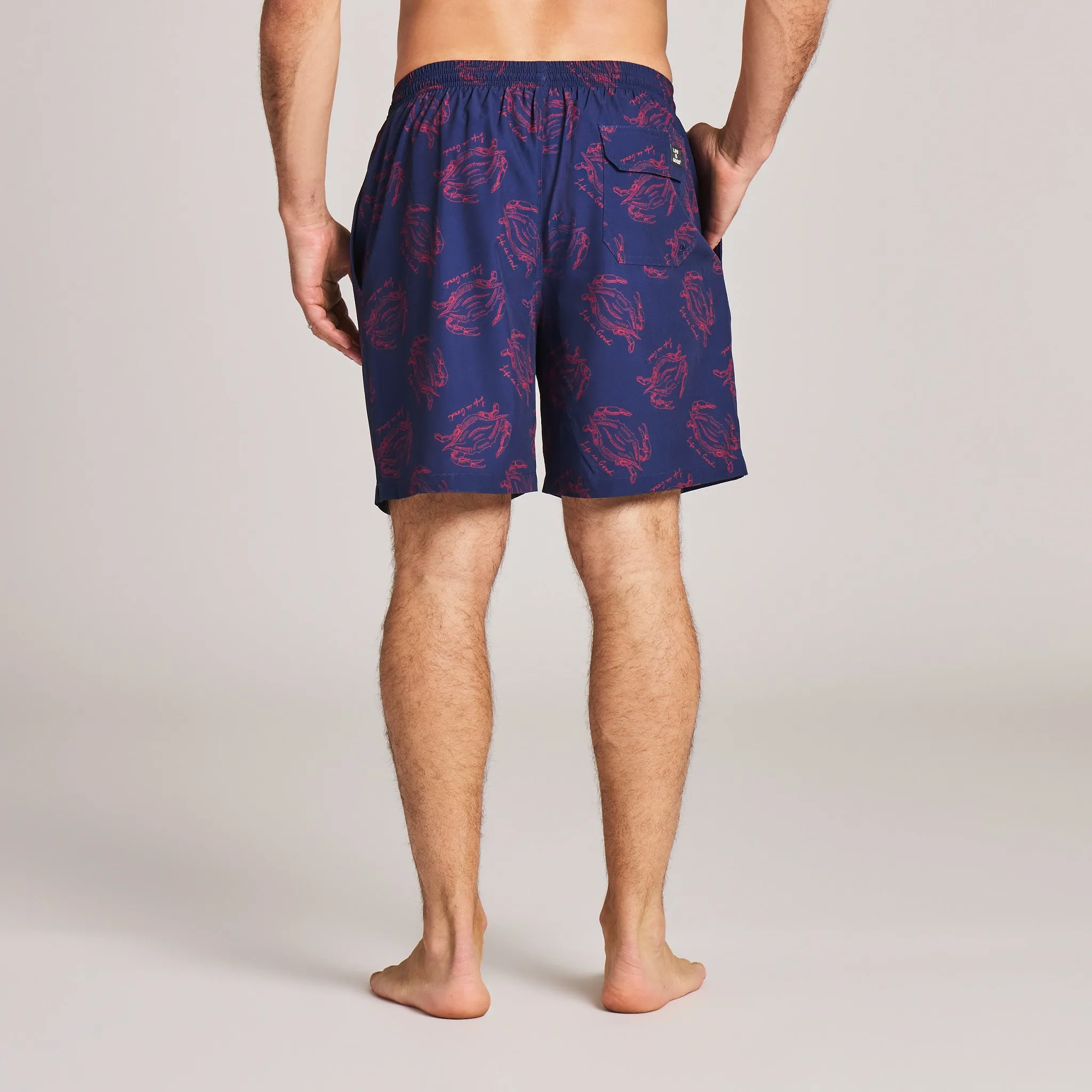 Men's Americana Crab Swim Trunk sold by Life is Good product image thumbnail 2