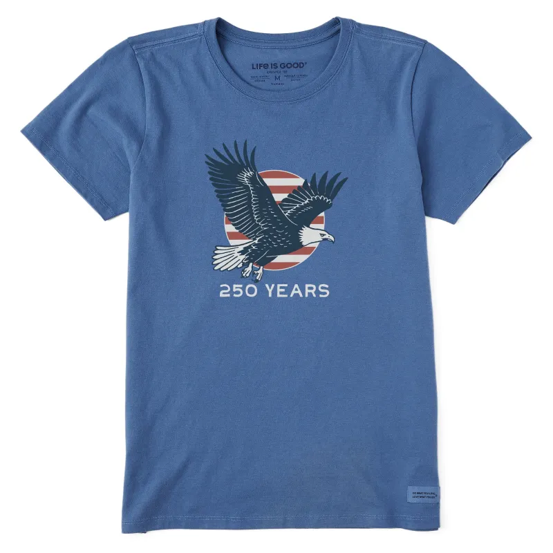 Women's 250 Years Eagle in Flight Short Sleeve Tee made by Life is Good