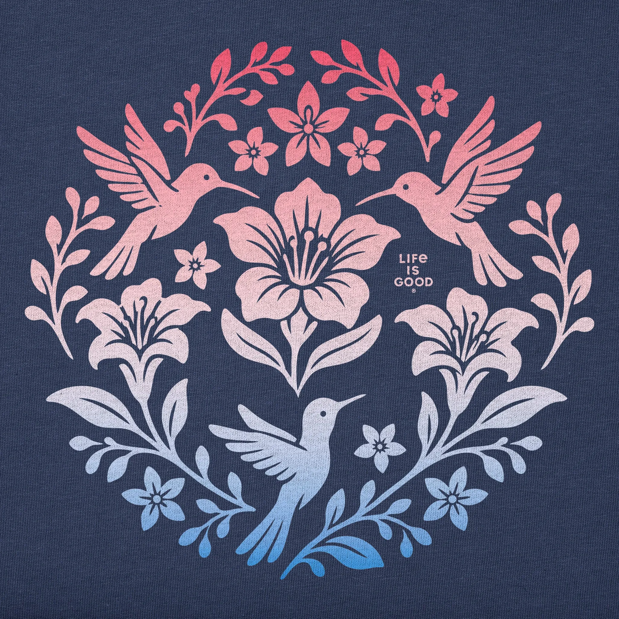 Women's American Hummingbirds Short Sleeve Tee sold by Life is Good product image thumbnail 2