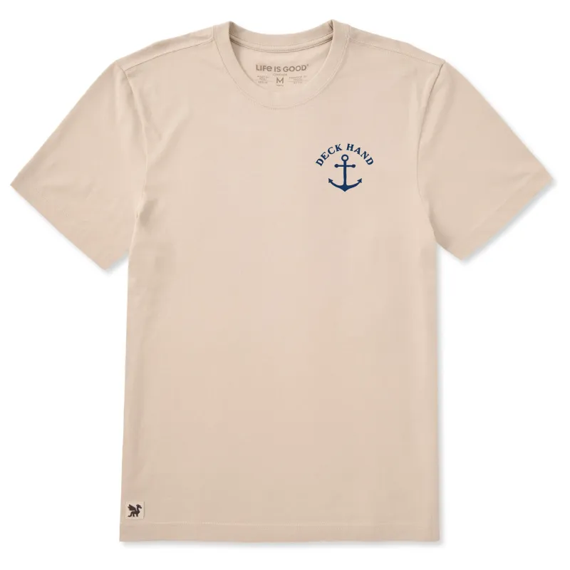 Men's Deck Hand Short Sleeve Tee made by Life is Good