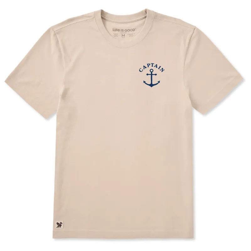 Men's Captain Anchor Short Sleeve Tee made by Life is Good