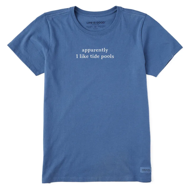 Women's Apparently I Like Tide Pools Short Sleeve Tee made by Life is Good