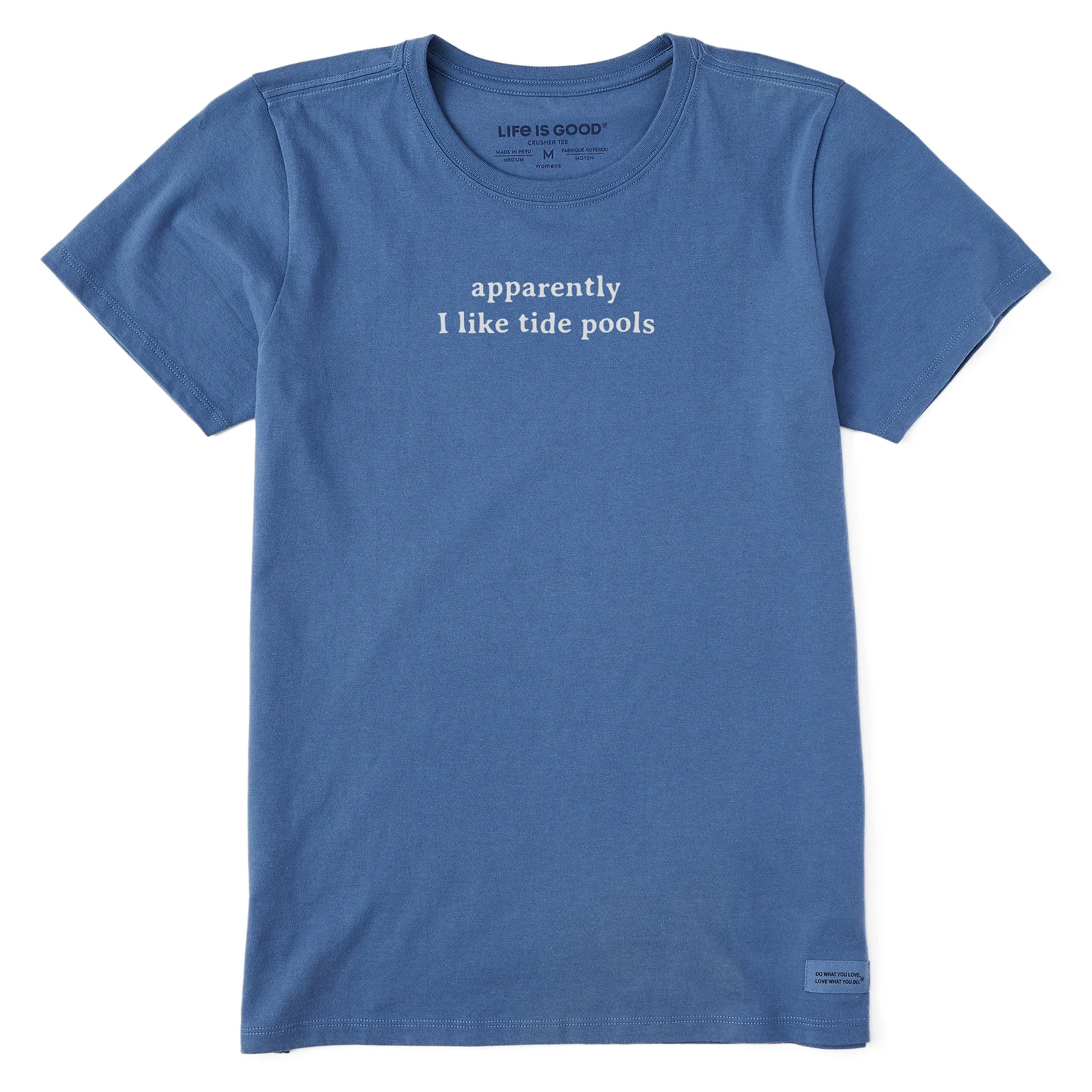 Women's Apparently I Like Tide Pools Short Sleeve Tee sold by Life is Good
