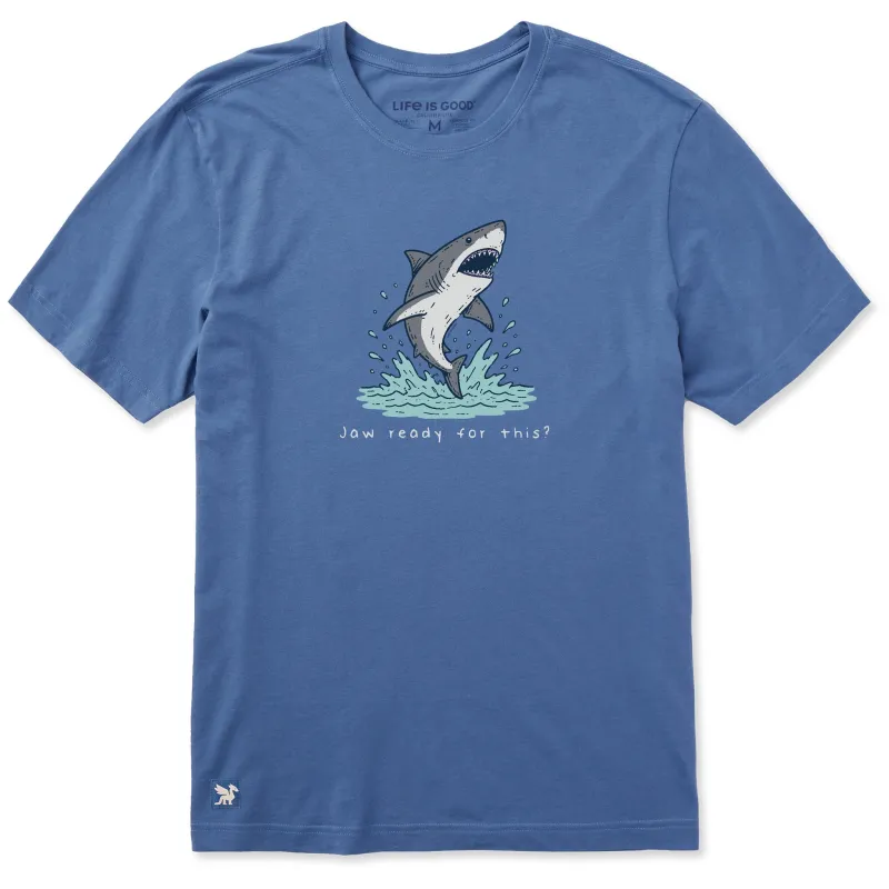 Men's Jaw Ready For This? Short Sleeve Tee made by Life is Good