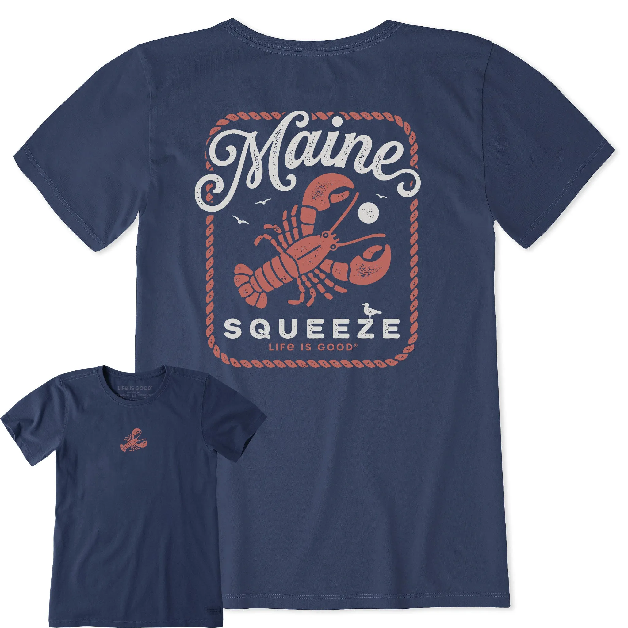 Women's Maine Squeeze Short Sleeve Tee sold by Life is Good product image thumbnail 4