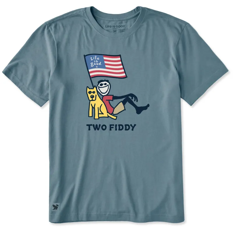 Men's Two Fiddy Jake Rocket Short Sleeve Tee made by Life is Good