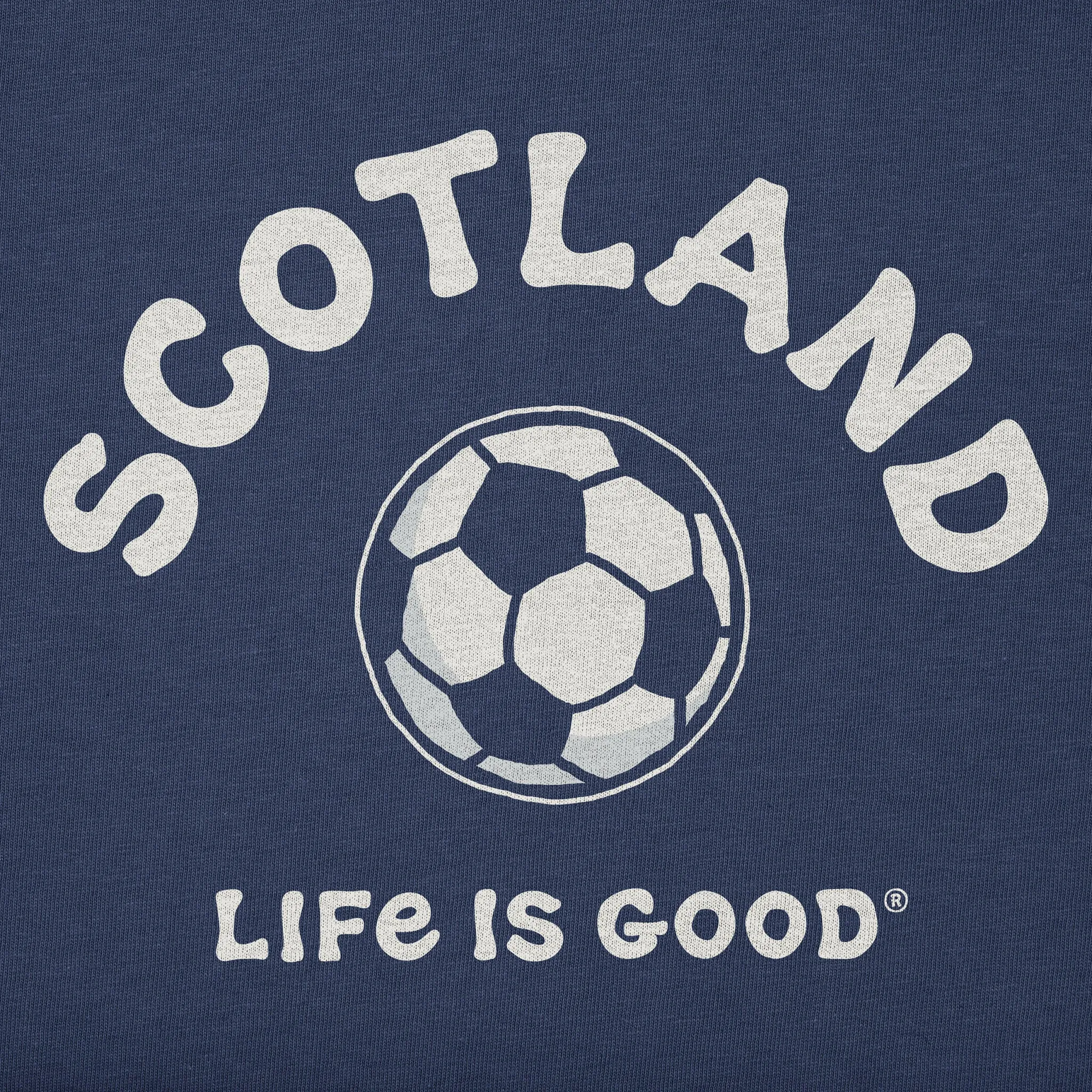 Men's Scotland Soccer Short Sleeve Tee sold by Life is Good product image thumbnail 4