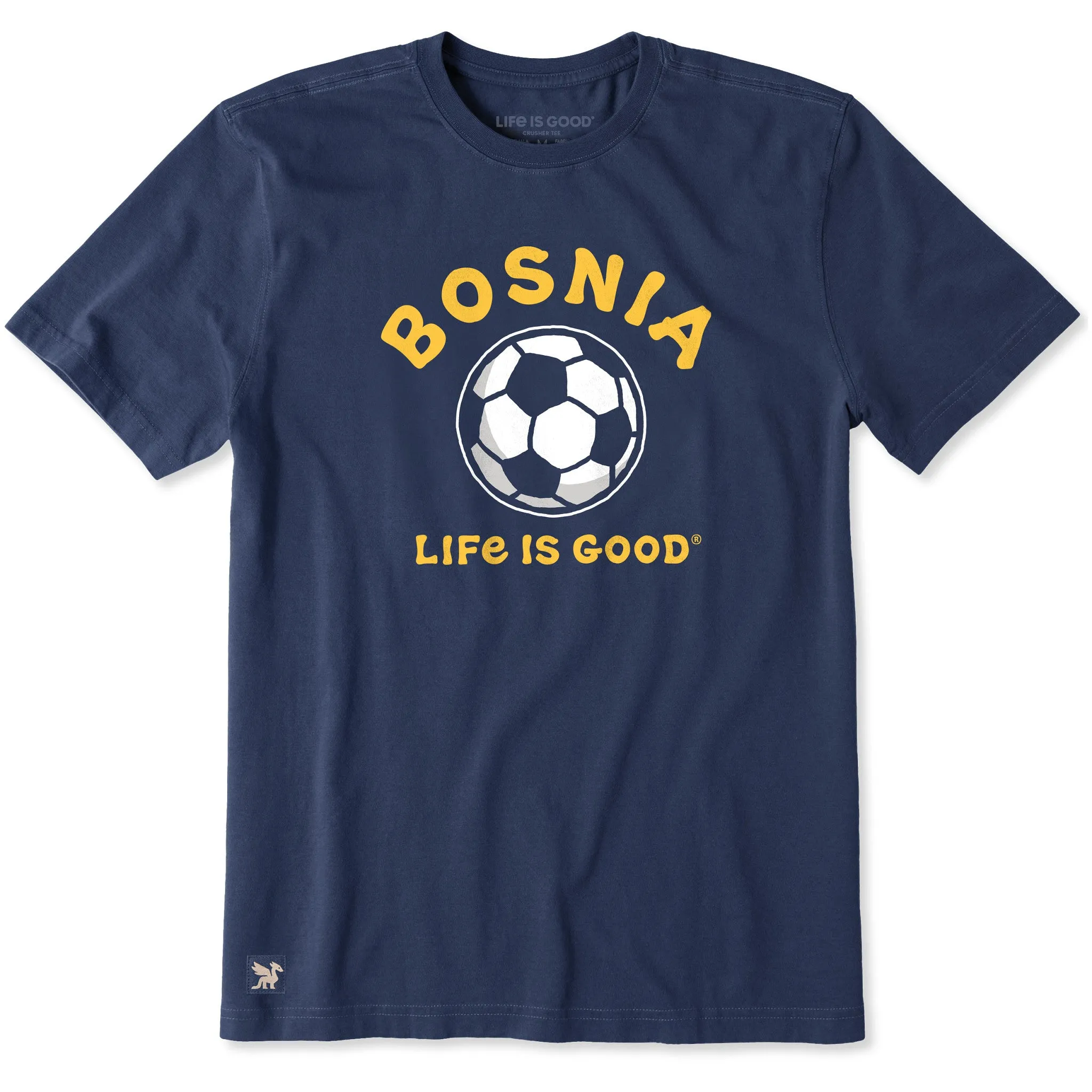 Men's Bosnia Life is Good Short Sleeve Tee sold by Life is Good product image thumbnail 3