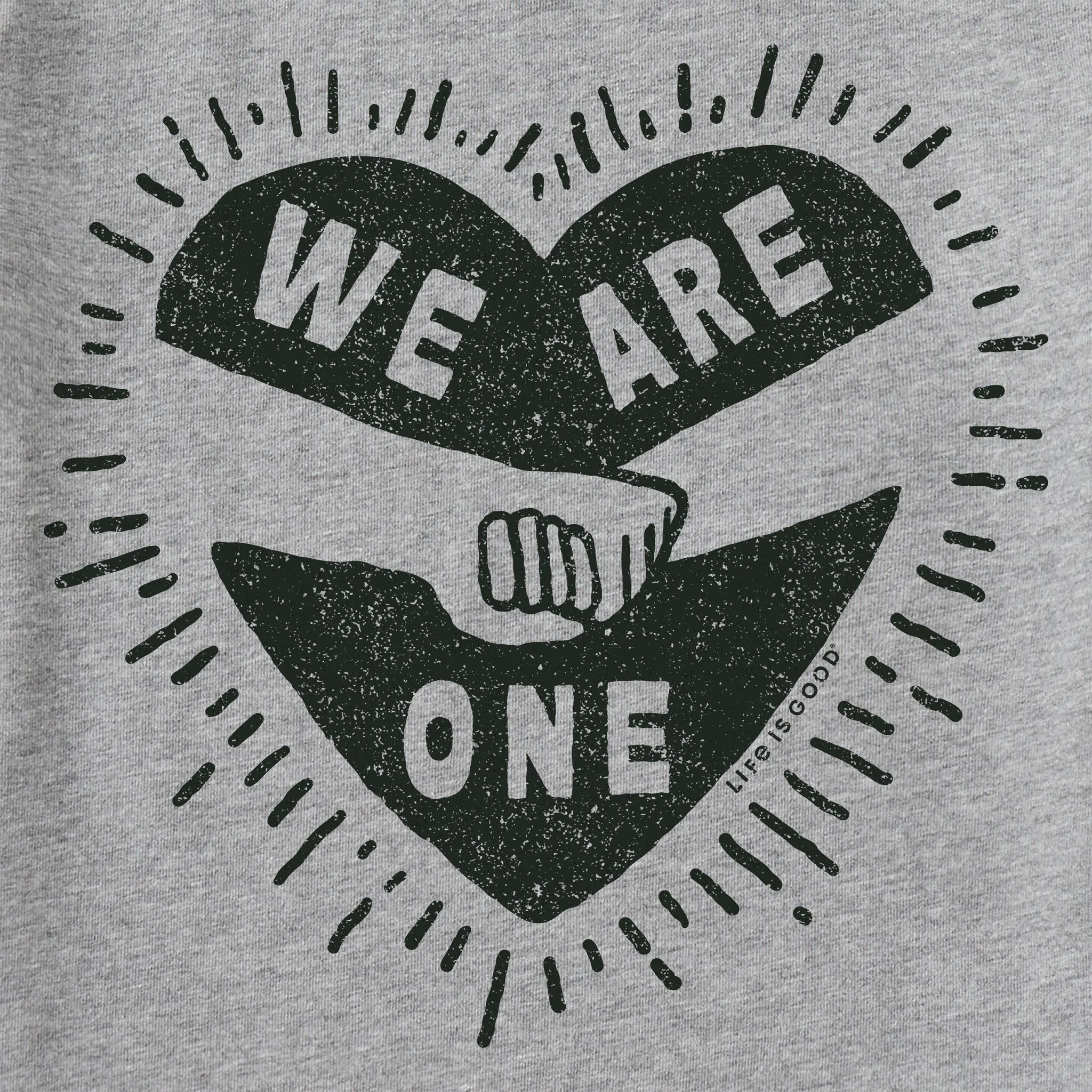 Men's We Are One Holding Hands Short Sleeve Tee sold by Life is Good product image thumbnail 2