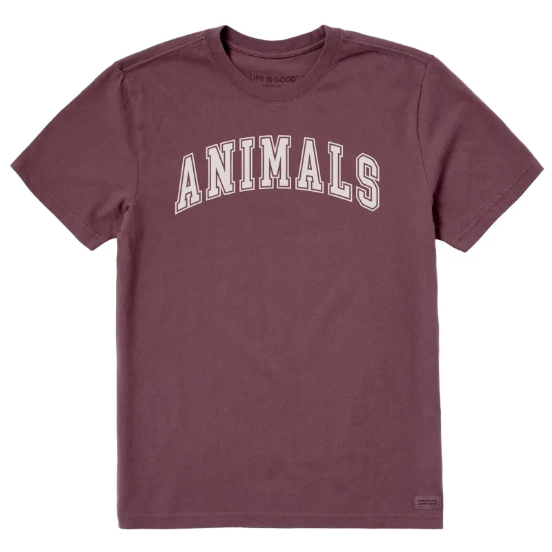 Men's Animals Athletic Arch Short Sleeve Crusher Tee made by Life is Good