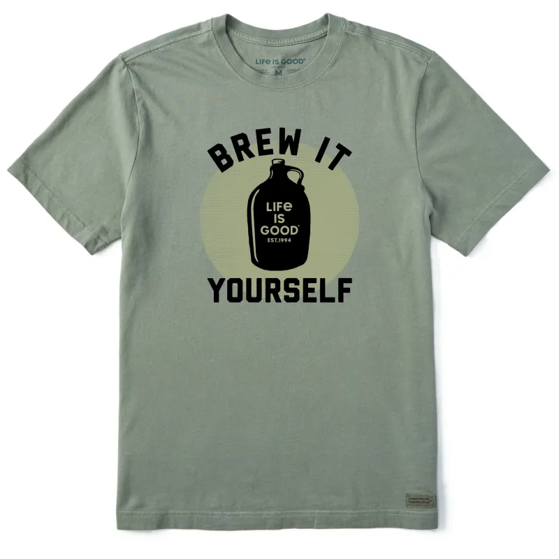 Men's Brew It Yourself Short Sleeve Tee made by Life is Good