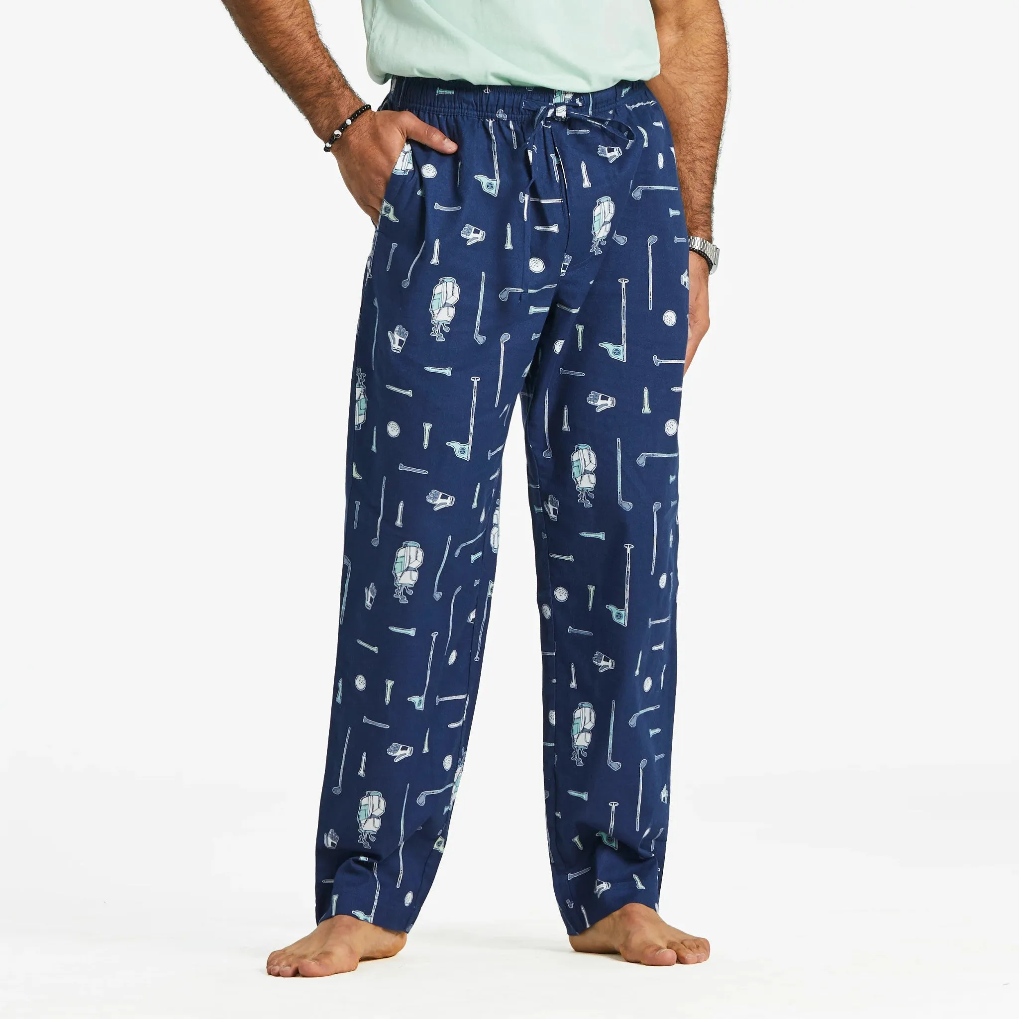 Men's Golf More Pattern Classic Sleep Pant sold by Life is Good