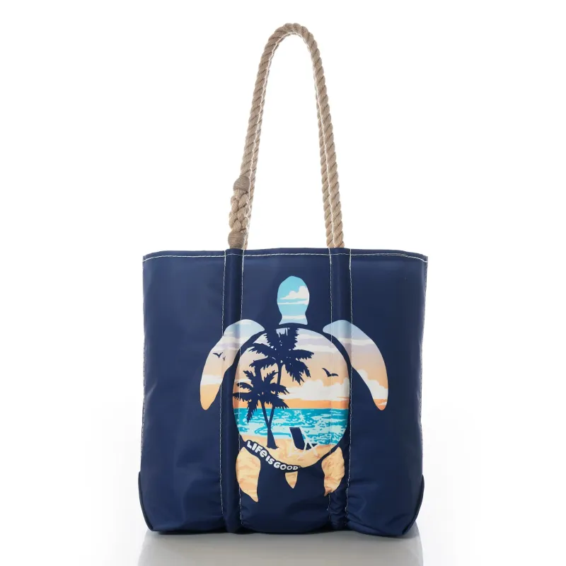 Beach Scene Turtle Sea Bags Tote made by Life is Good