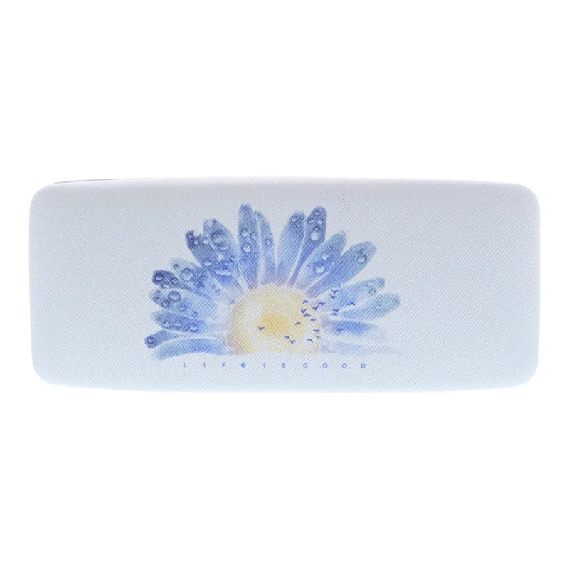 Watercolor Daisy Sunglass Case made by Life is Good