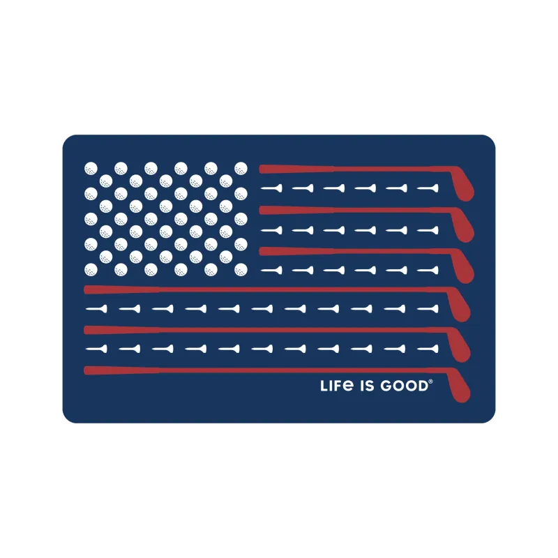 Golf Flag Decal made by Life is Good