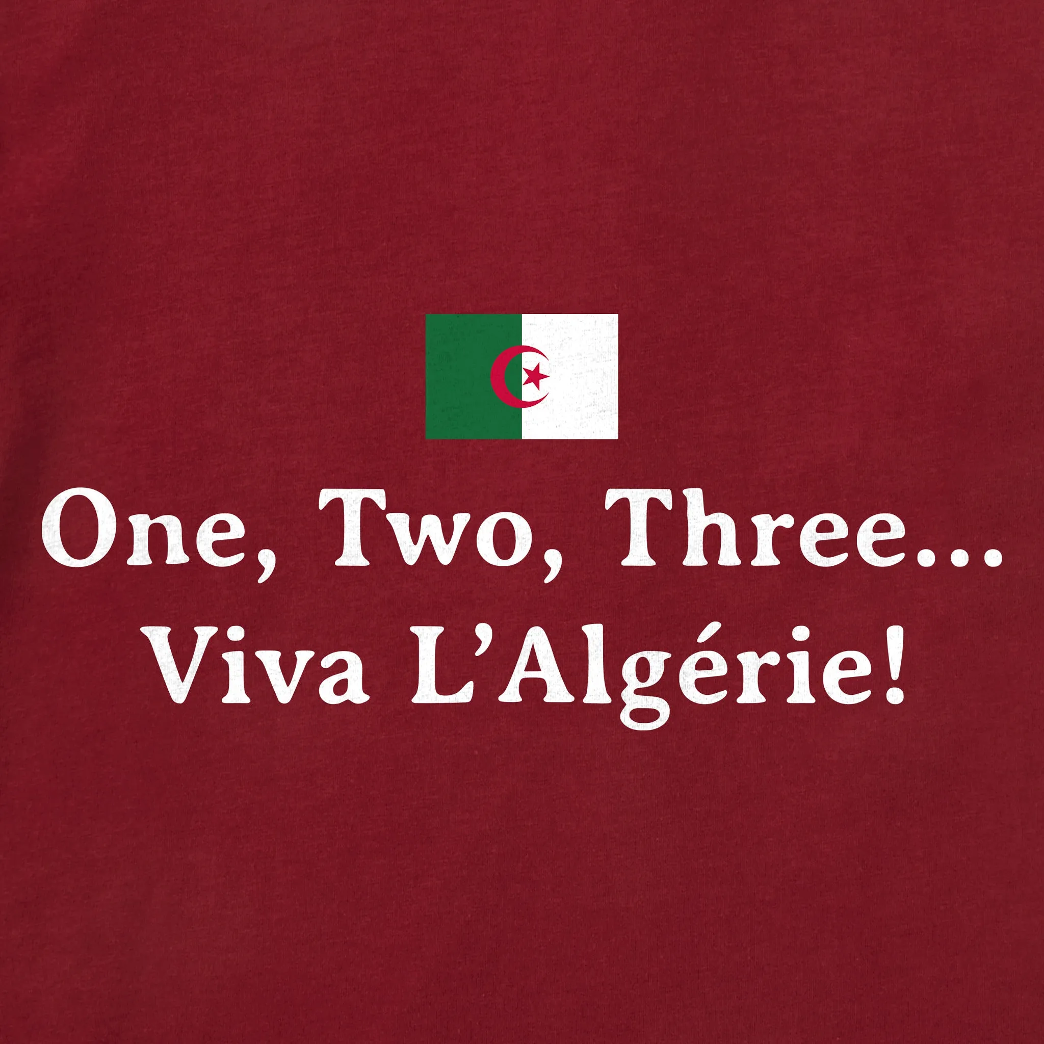 Women's Algeria Flag Short Sleeve Crusher Tee sold by Life is Good product image thumbnail 2