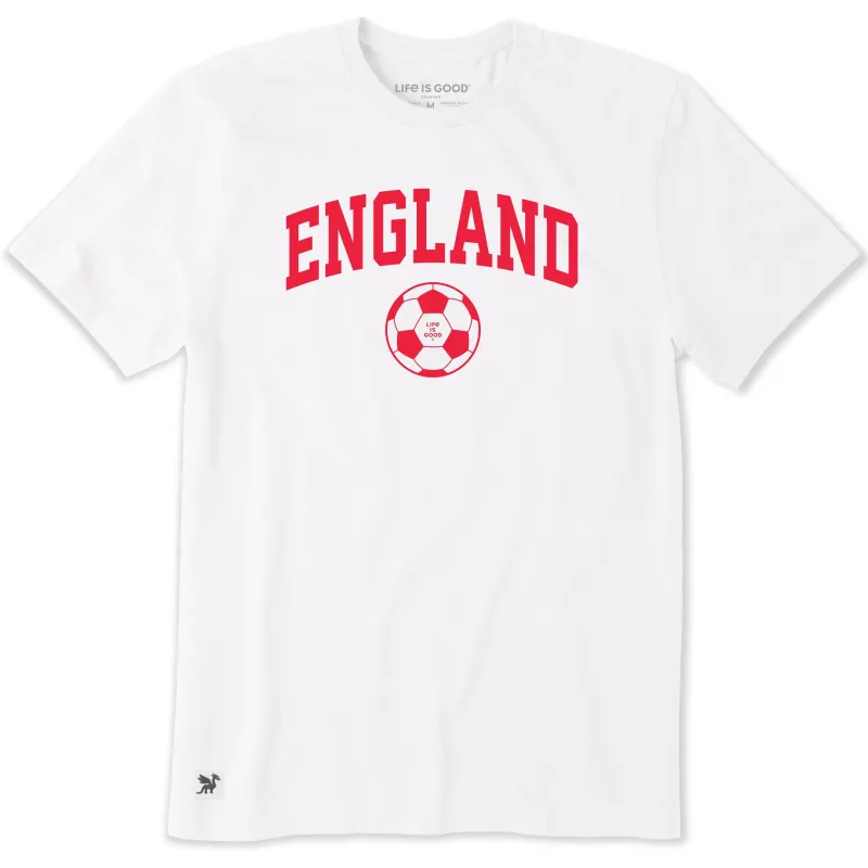 Men's England Arch Soccer Short Sleeve Tee made by Life is Good