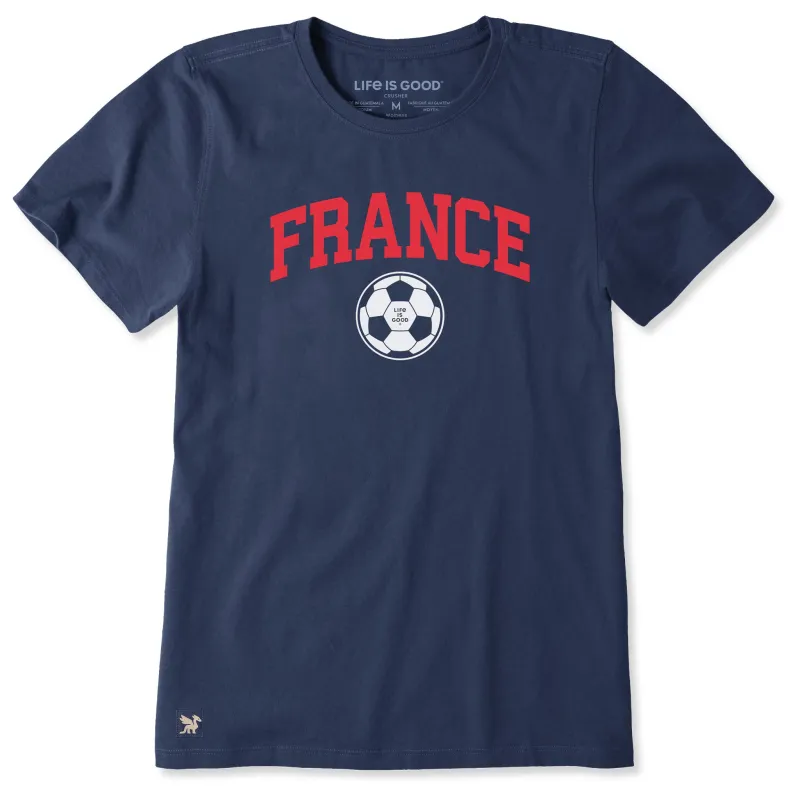 Women's France Arch Short Sleeve Tee made by Life is Good