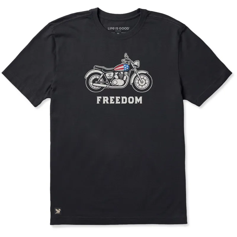 Men's Americana Freedom Motorcycle Short Sleeve Tee made by Life is Good